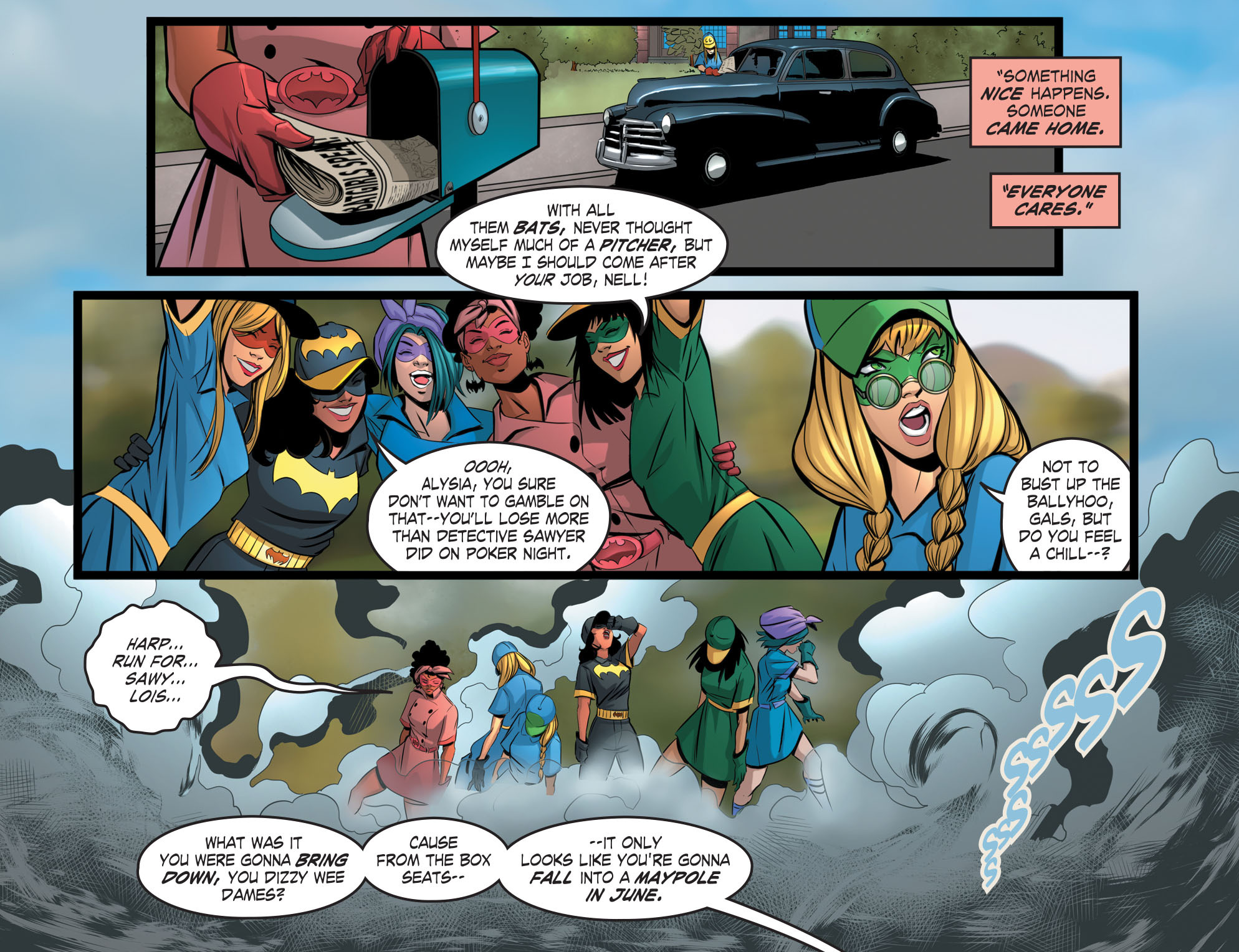 Read online DC Comics: Bombshells comic -  Issue #38 - 18