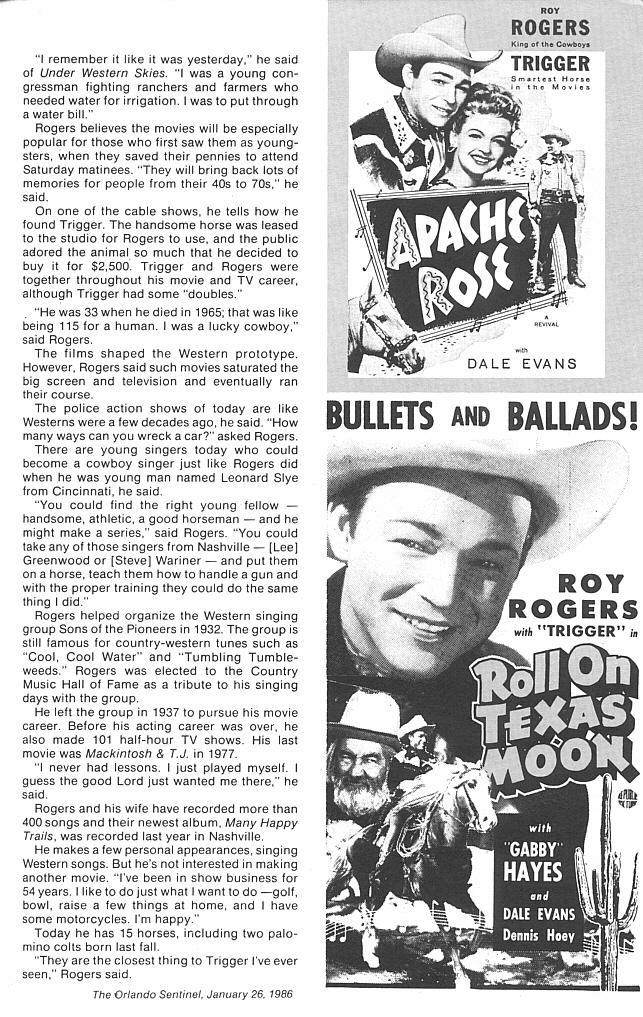 Read online Roy Rogers comic -  Issue #3 - 42