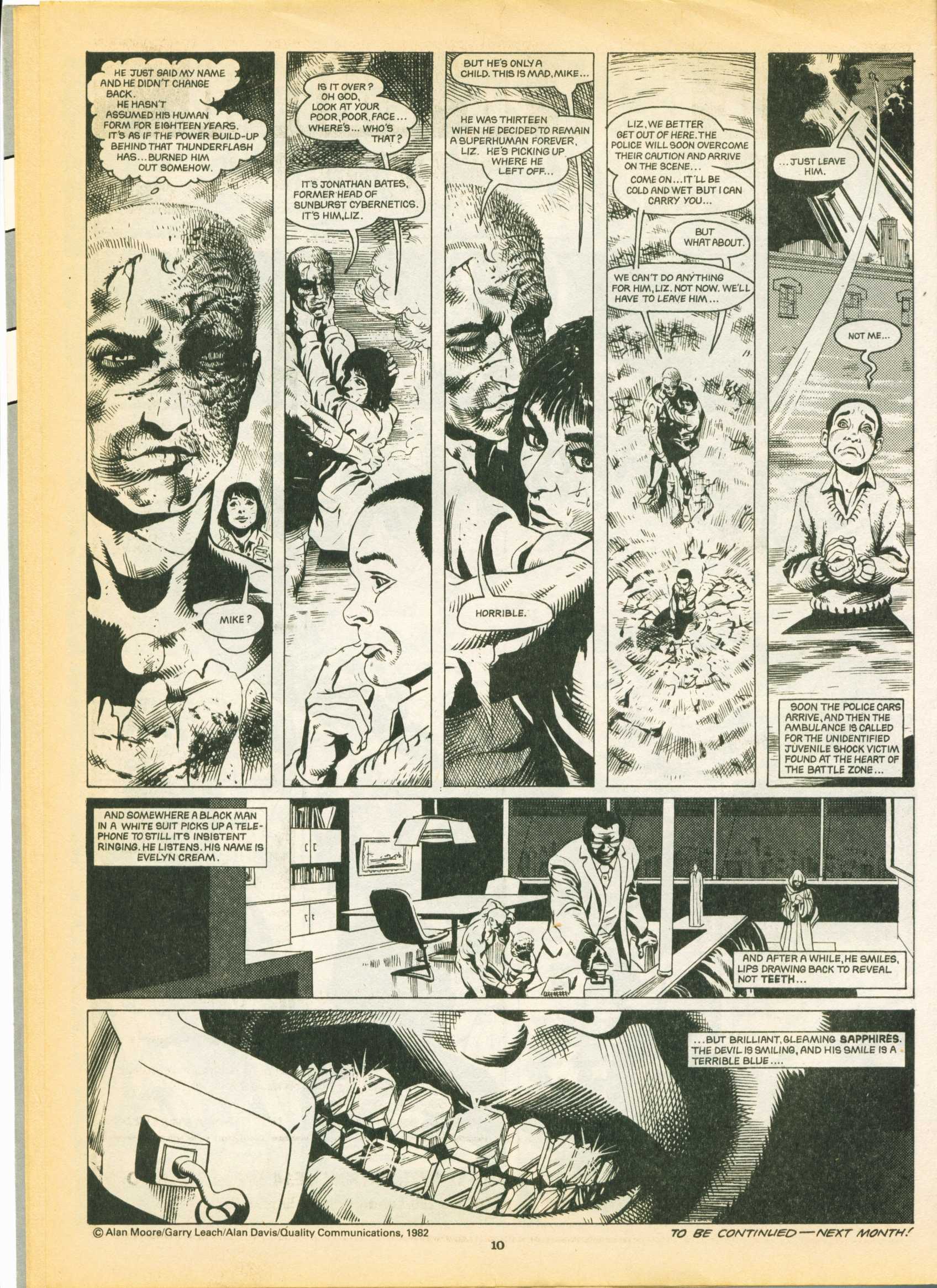 Read online Warrior comic -  Issue #6 - 10