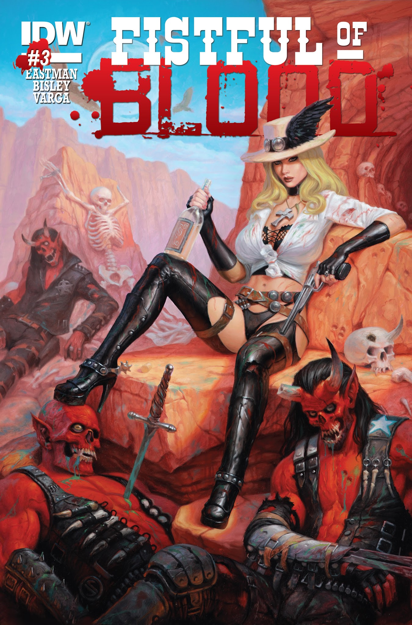 Read online Fistful of Blood comic -  Issue #3 - 1