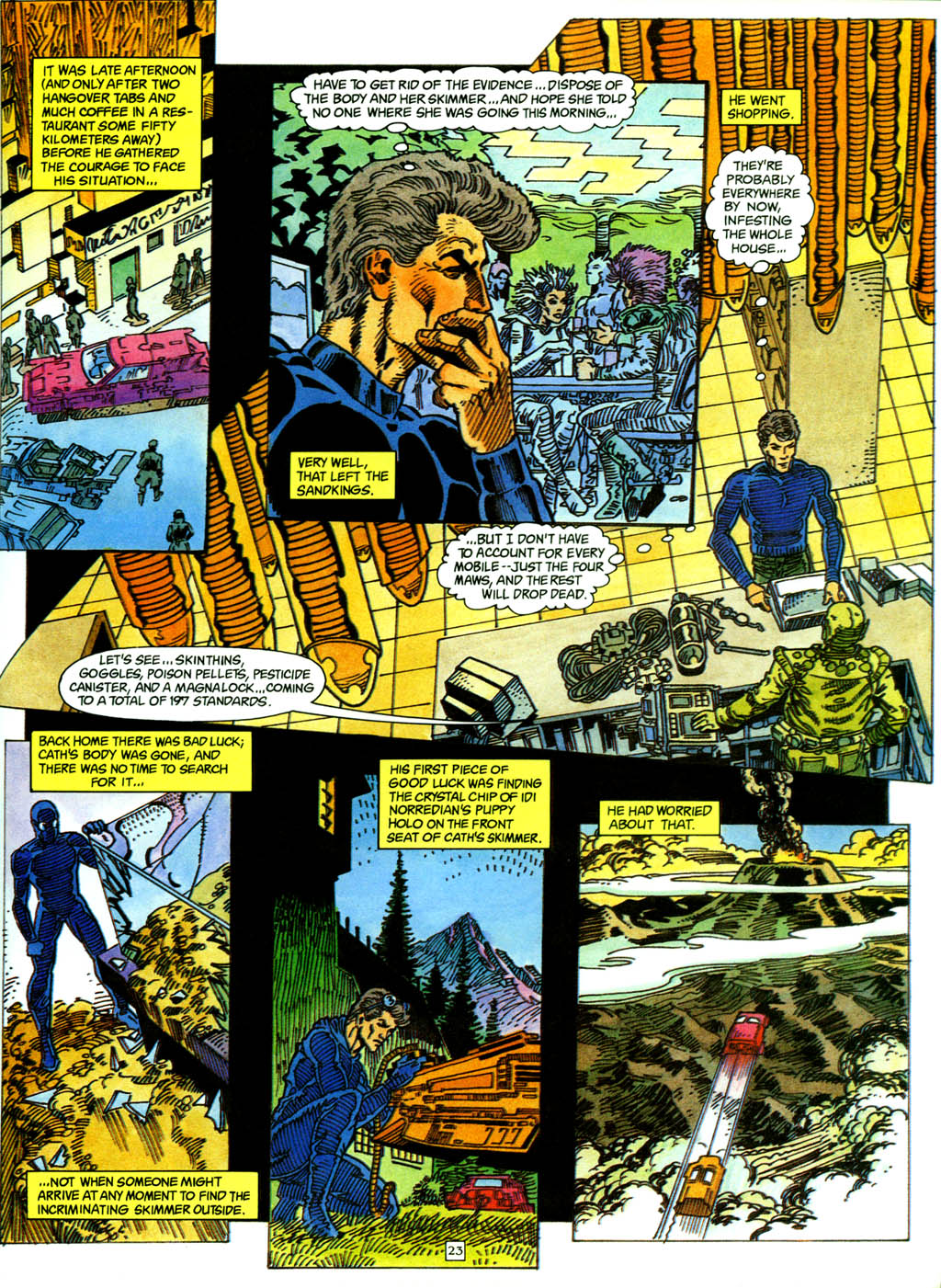 Read online Science Fiction Graphic Novel comic -  Issue #7 - 24