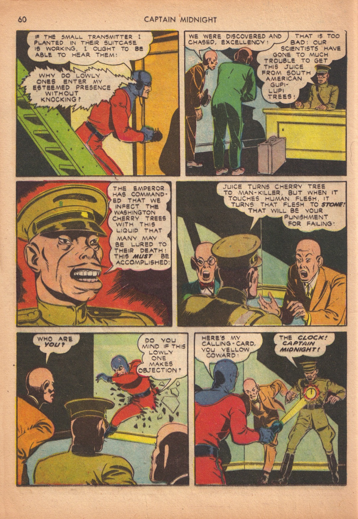 Read online Captain Midnight (1942) comic -  Issue #10 - 56