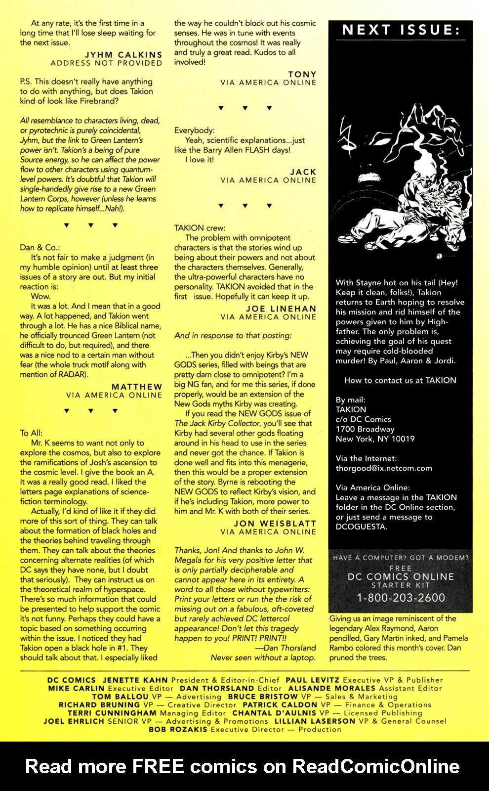 Read online Takion comic -  Issue #4 - 25