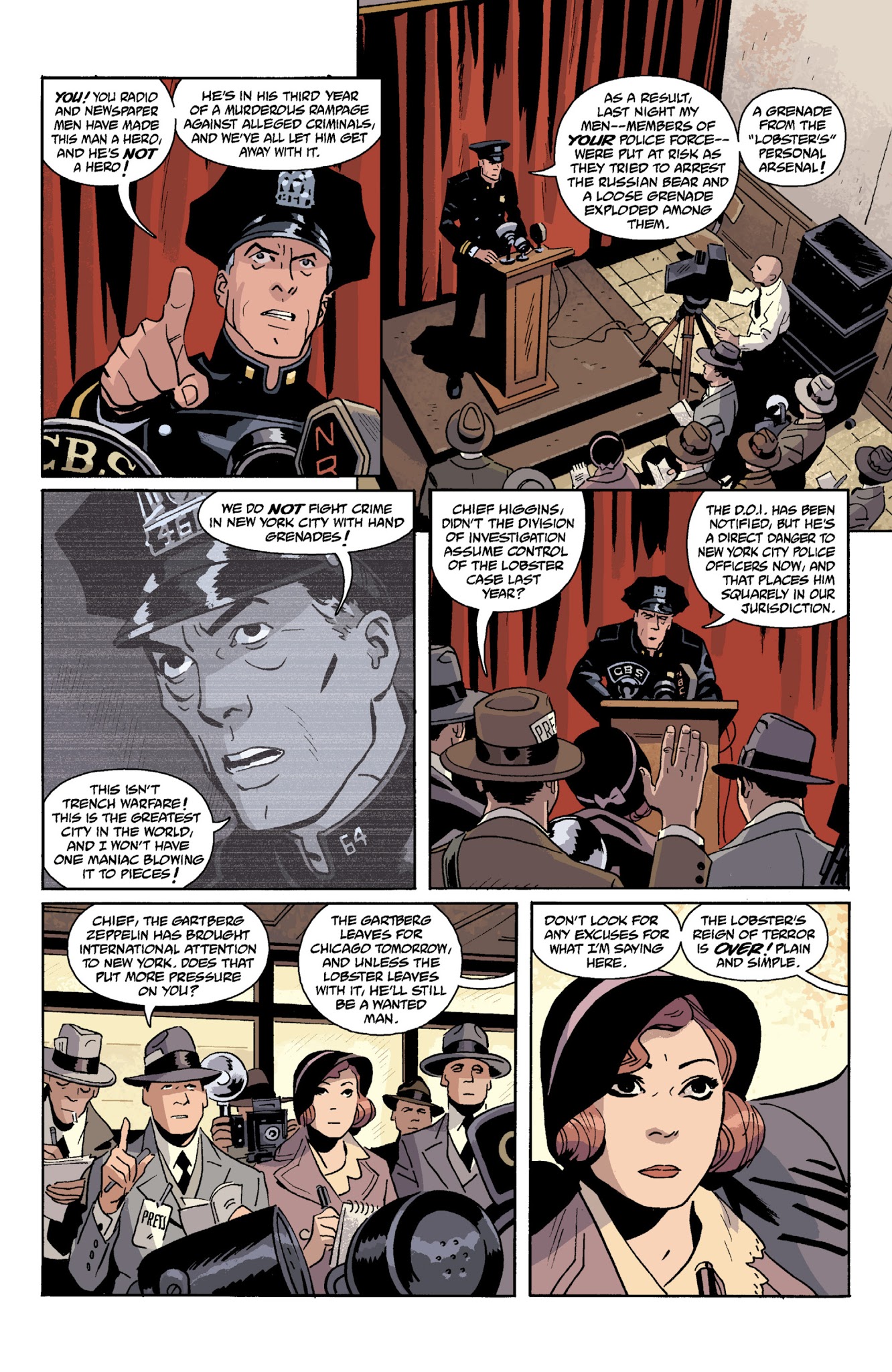 Read online Lobster Johnson: Get the Lobster comic -  Issue # TPB - 33