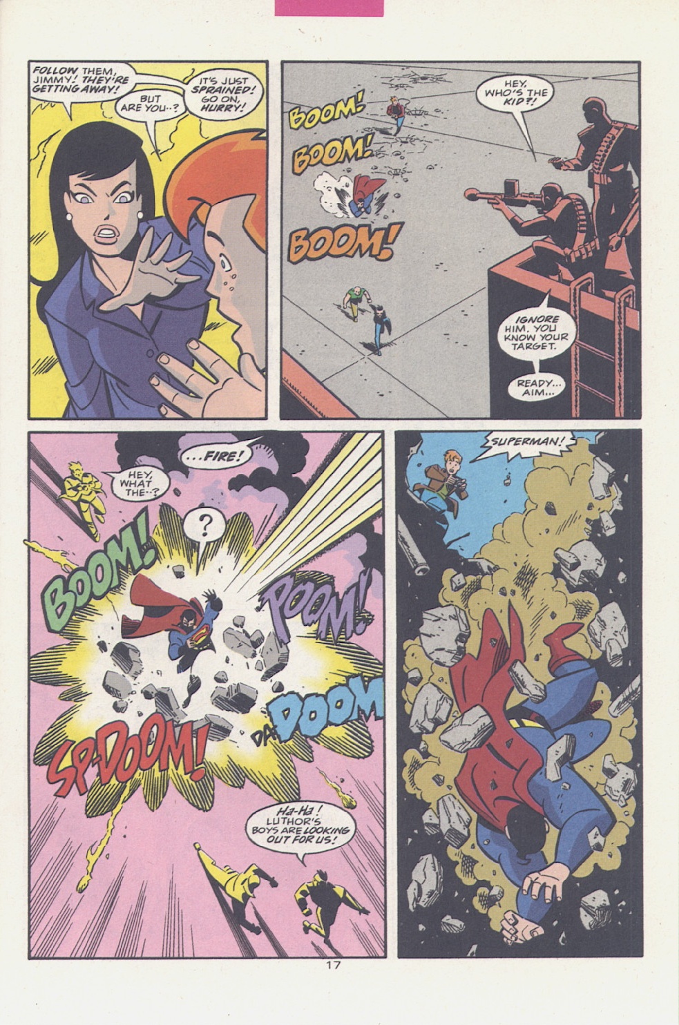 Read online Superman Adventures comic -  Issue #4 - 18
