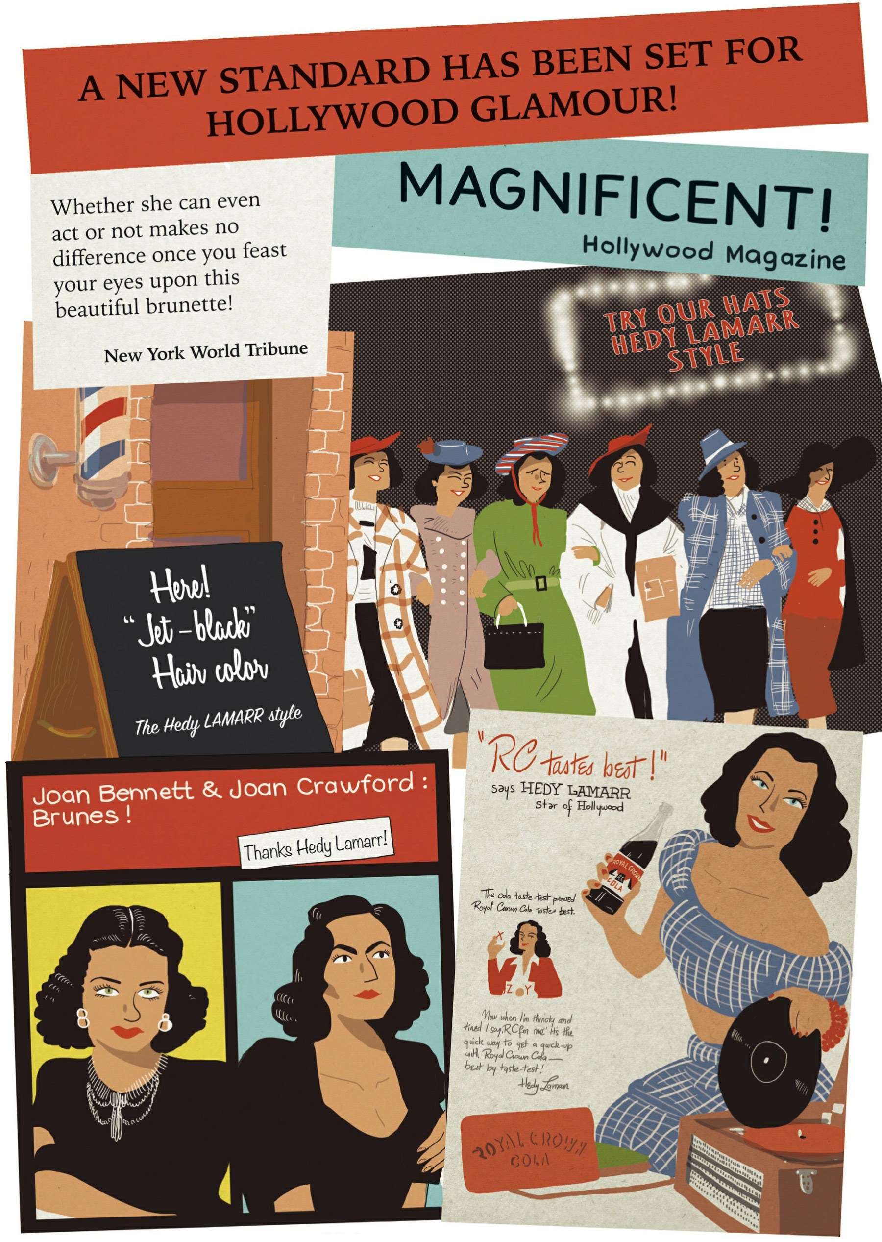 Read online Hedy Lamarr: An Incredible Life comic -  Issue # TPB (Part 1) - 89