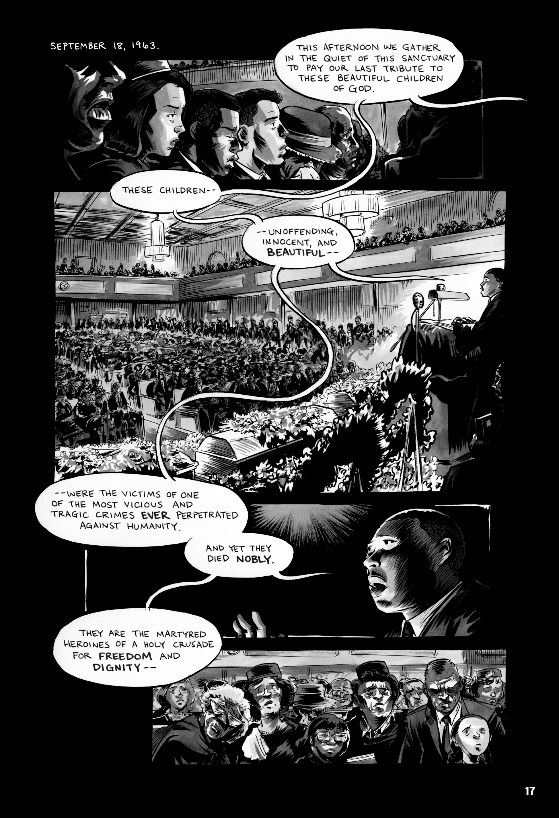 Read online March comic -  Issue #3 - 17