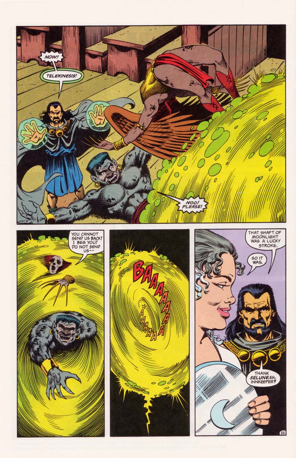 Read online Advanced Dungeons & Dragons comic -  Issue #33 - 22