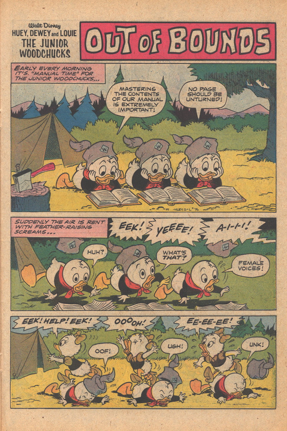 Read online Huey, Dewey, and Louie Junior Woodchucks comic -  Issue #76 - 27