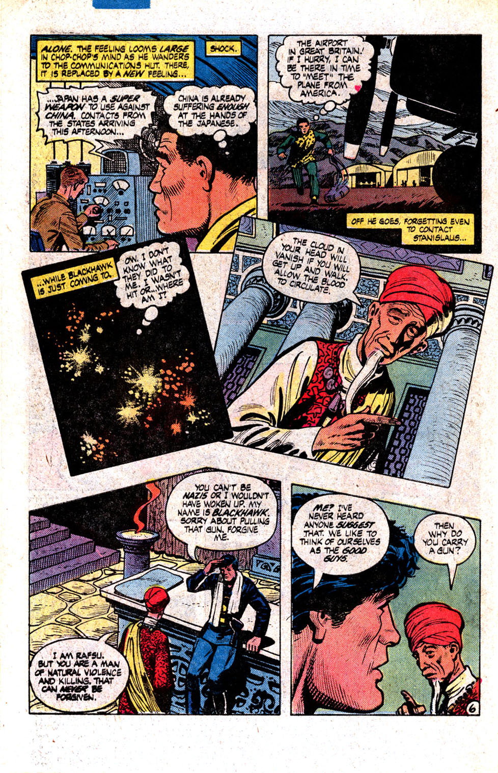 Blackhawk (1957) Issue #264 #155 - English 7