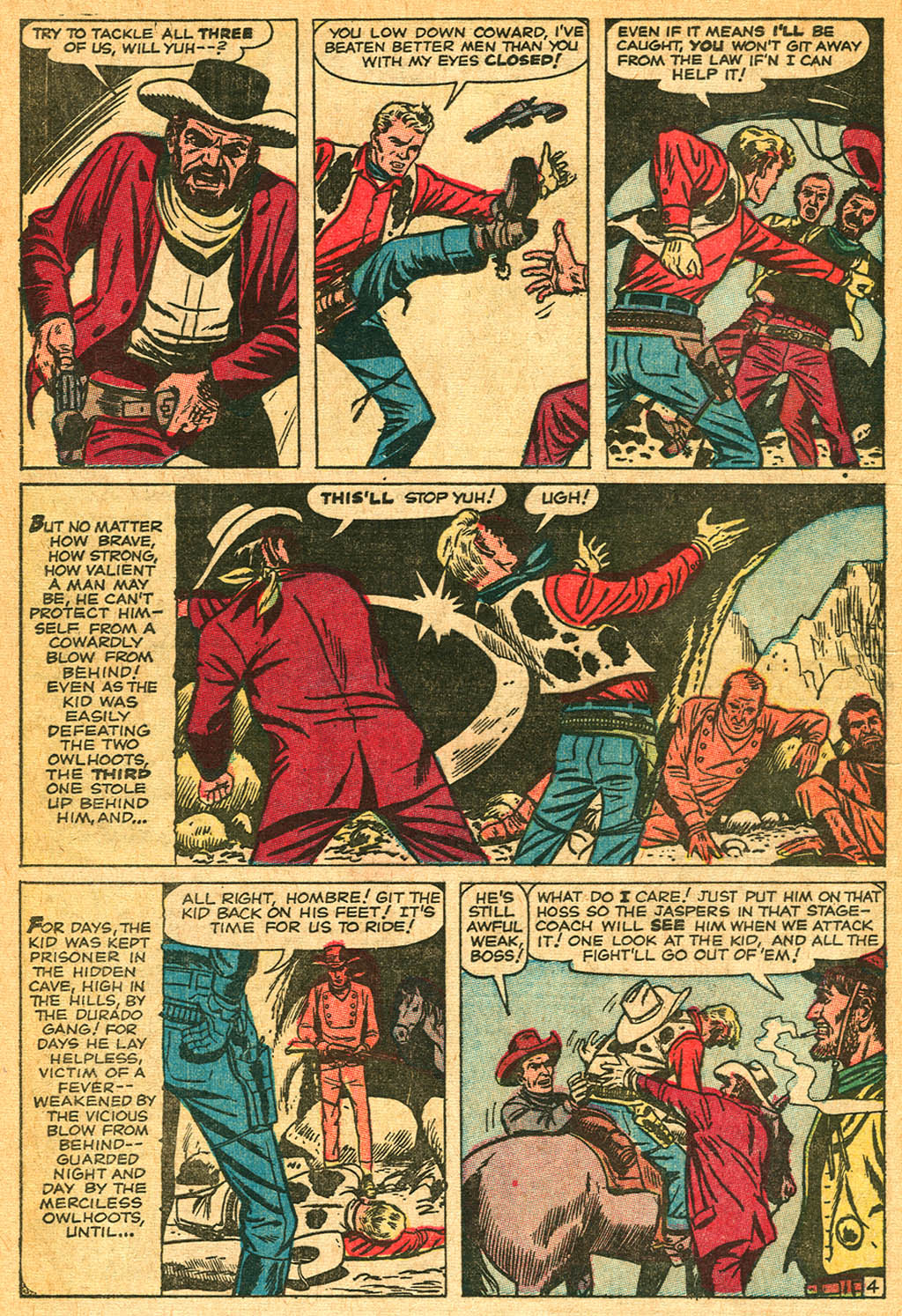 Read online Kid Colt Outlaw comic -  Issue #132 - 52