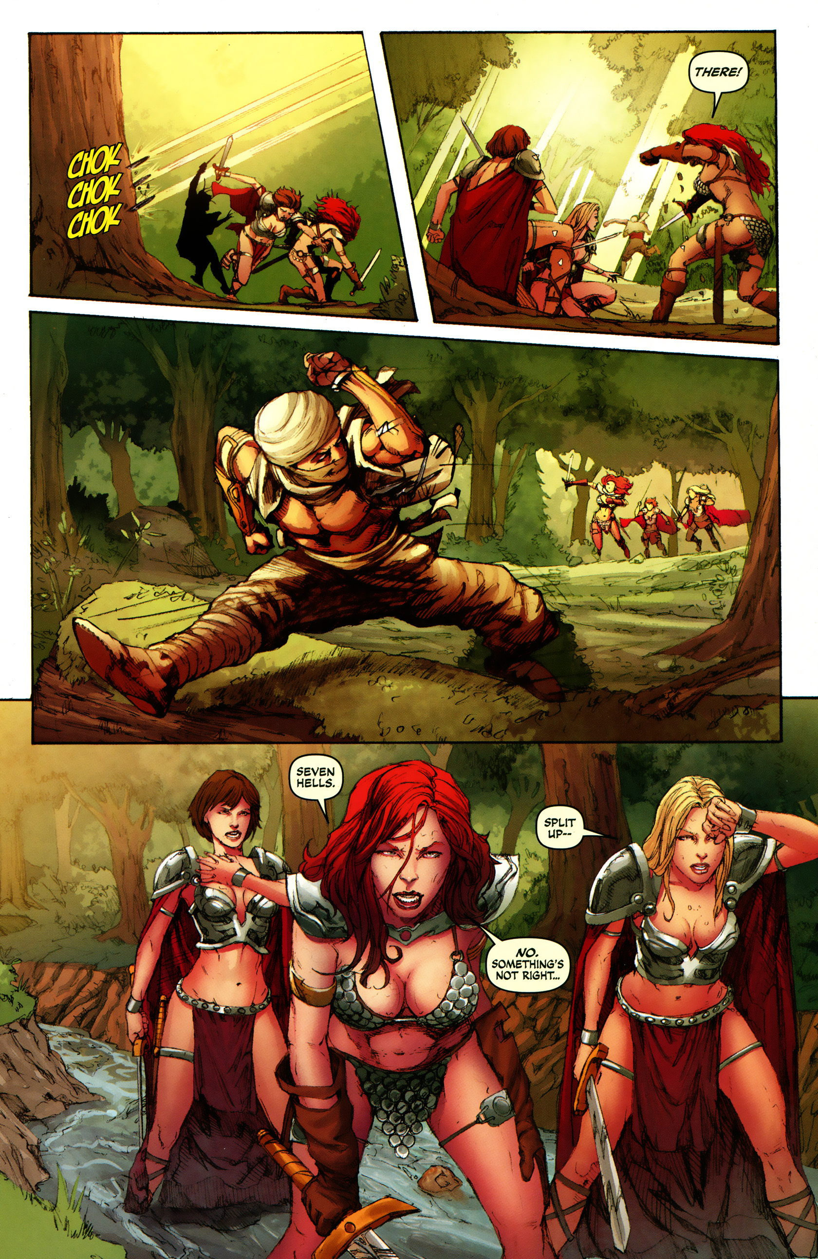 Read online Queen Sonja comic -  Issue #18 - 21
