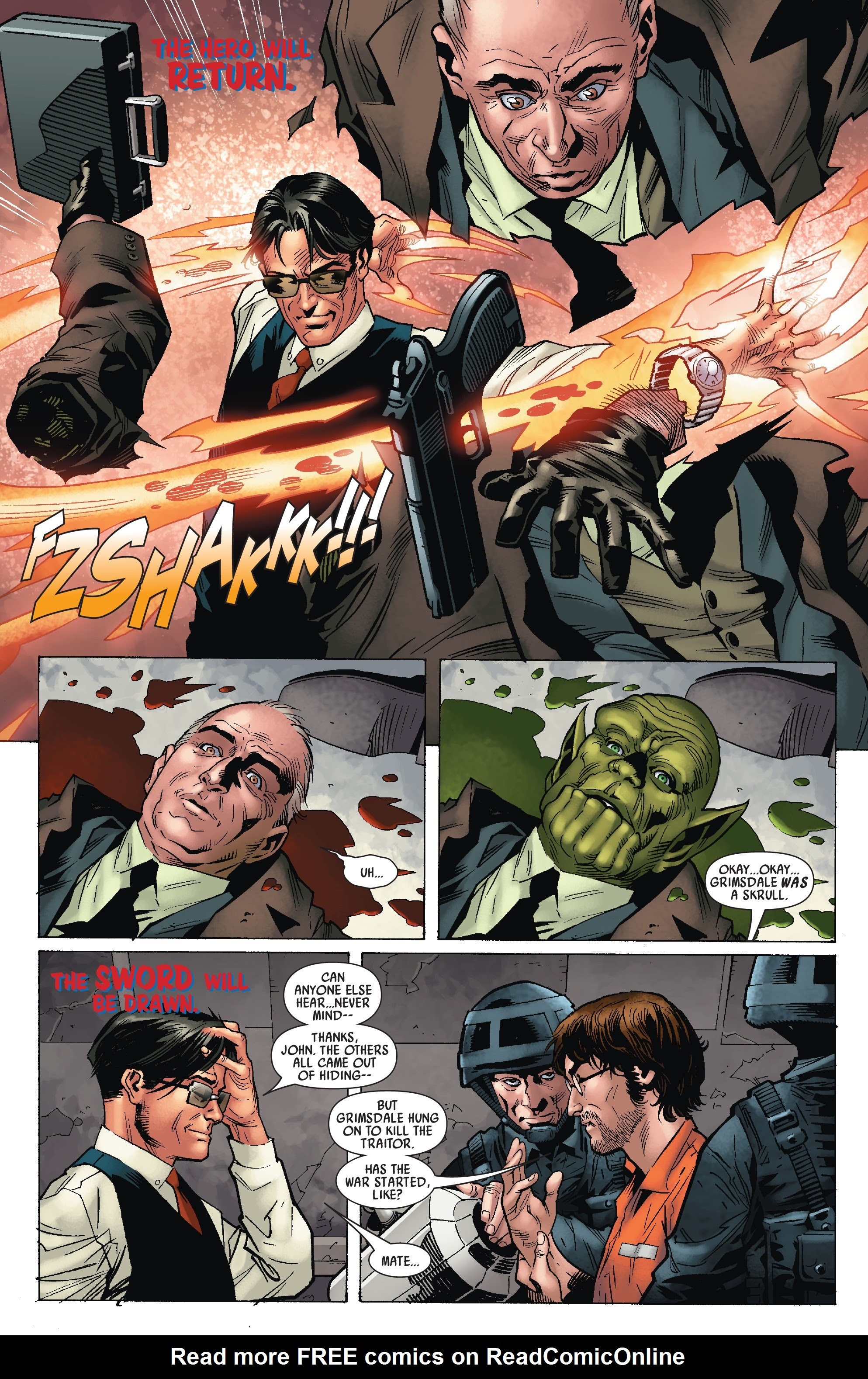 Read online Captain Britain and MI13 comic -  Issue #1 - 5