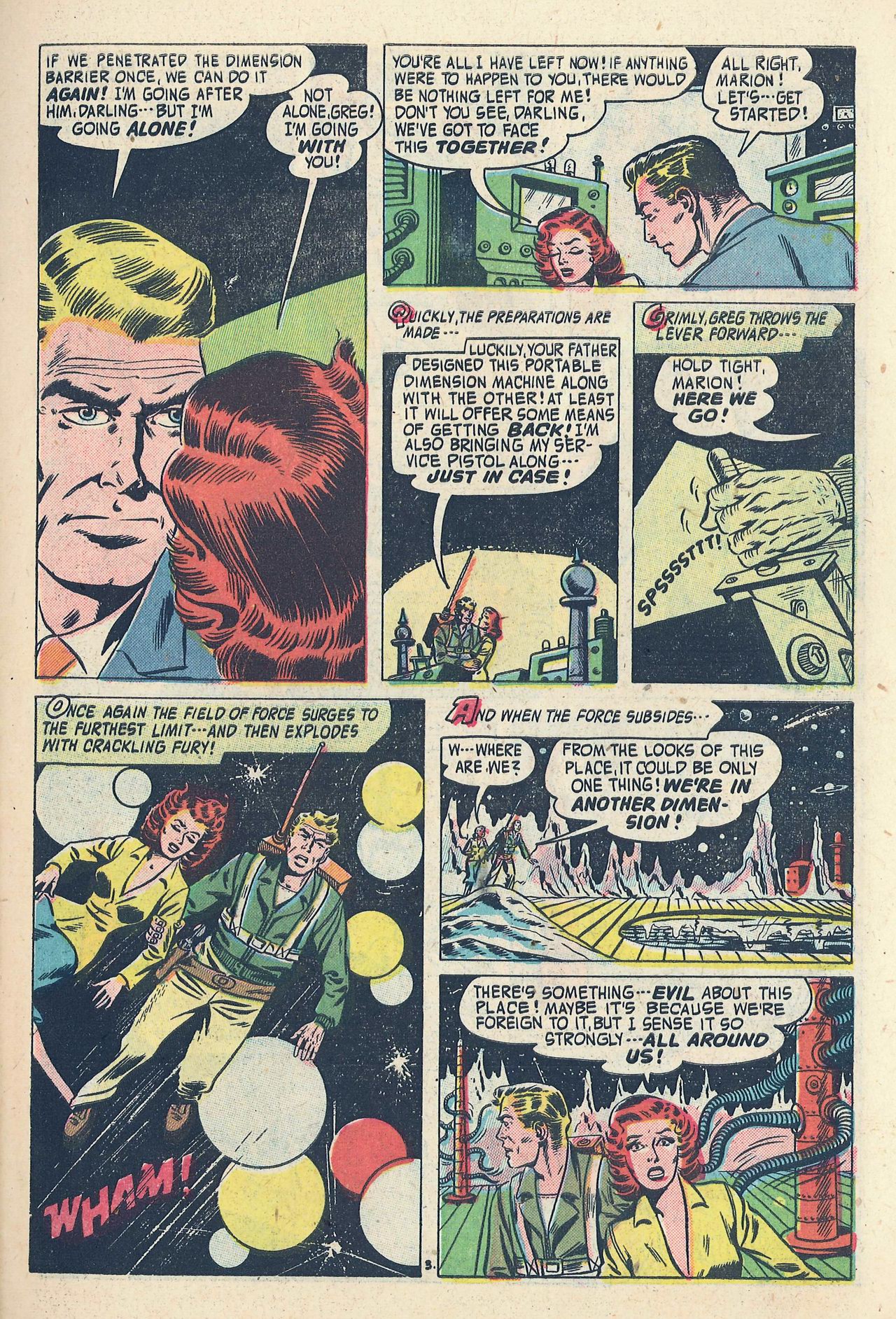 Read online Adventures Into The Unknown comic -  Issue #46 - 5