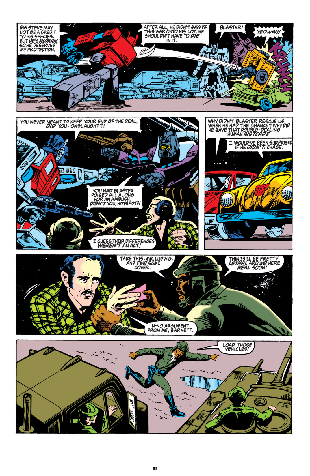 Read online The Transformers Classics comic -  Issue # TPB 3 - 164