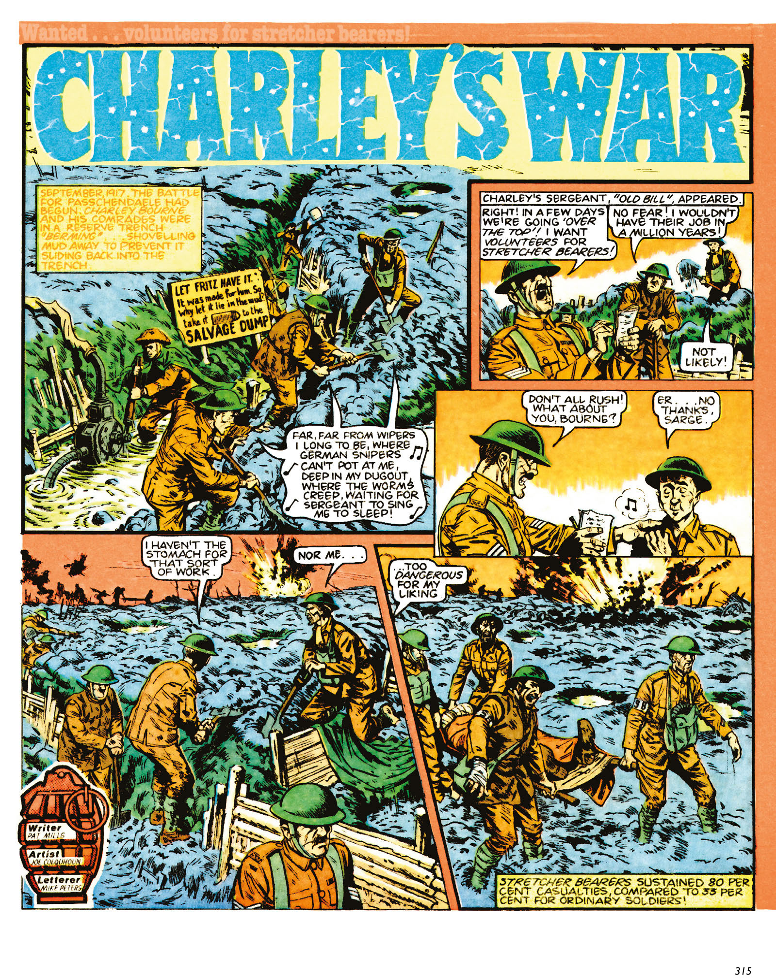 Read online Charley's War: The Definitive Collection comic -  Issue # TPB 2 - 315