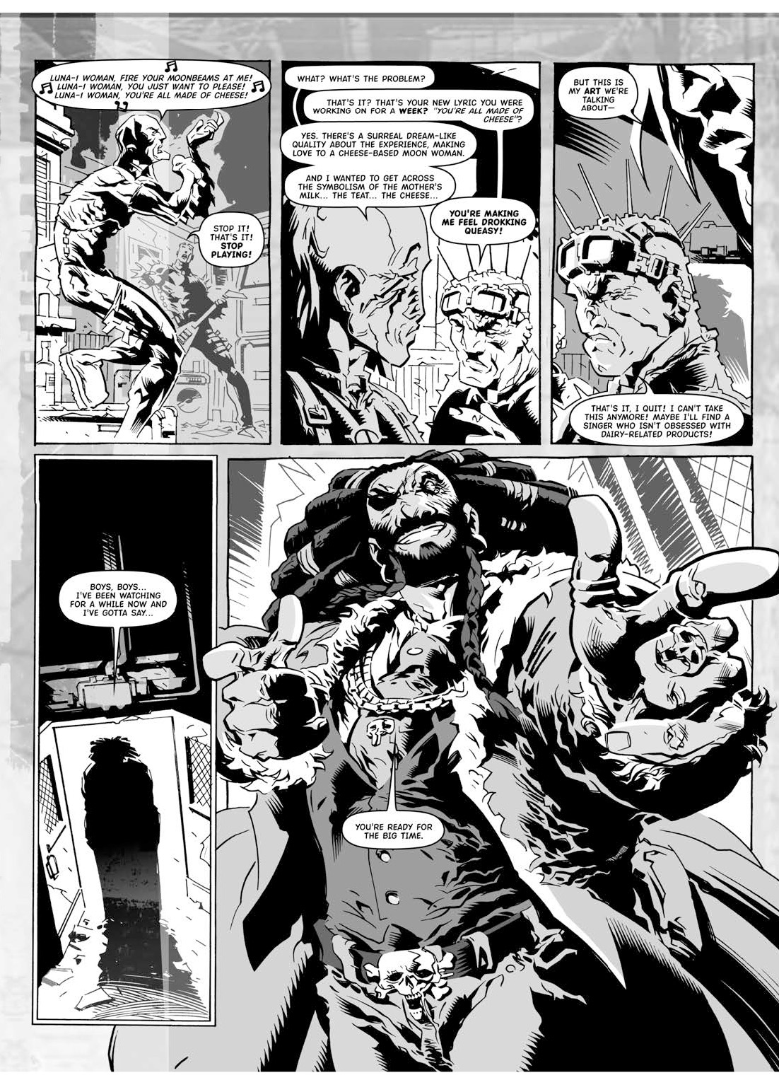 Read online Mega-City Undercover comic -  Issue # TPB 1 - 129
