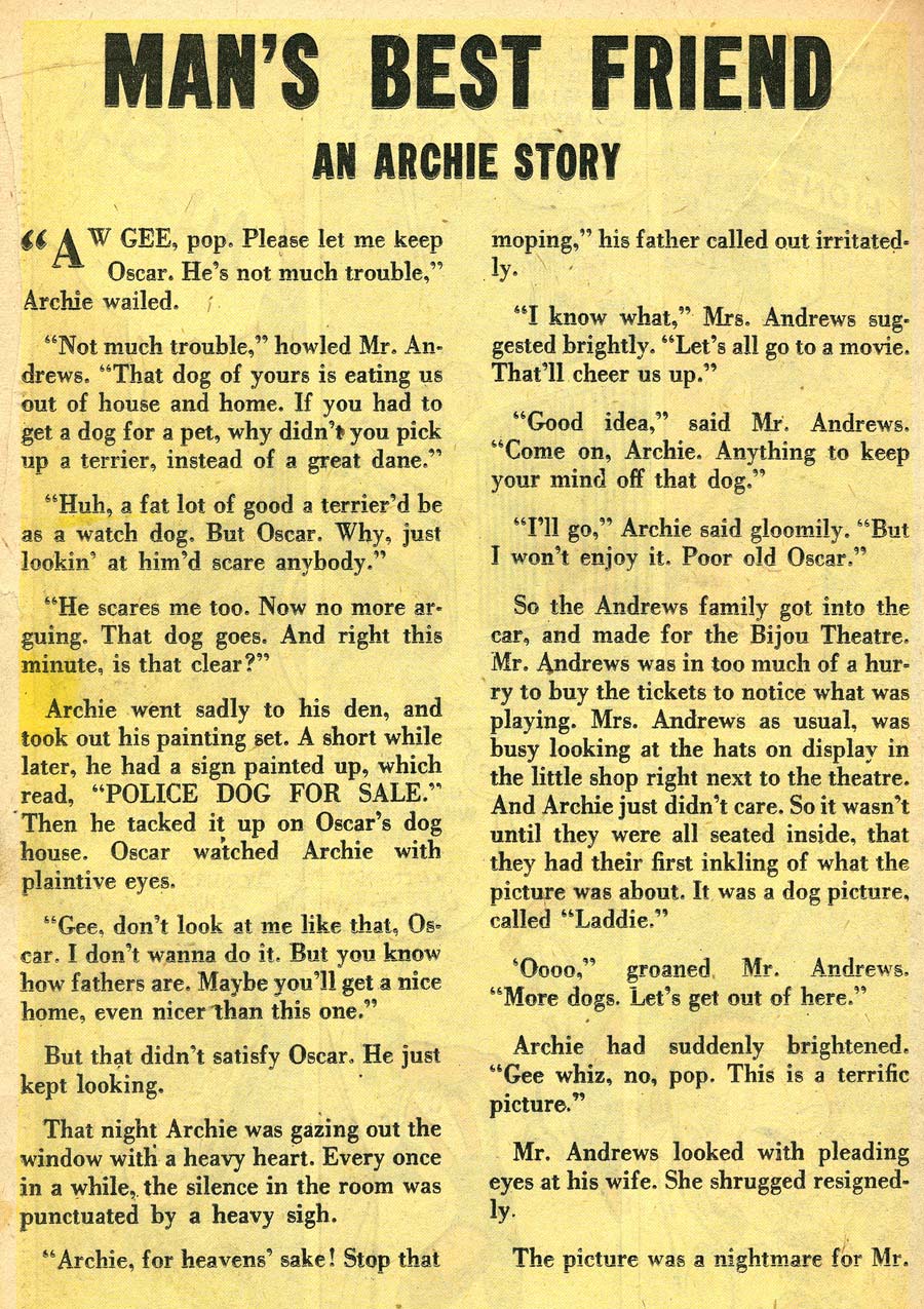 Read online Pep Comics comic -  Issue #64 - 31