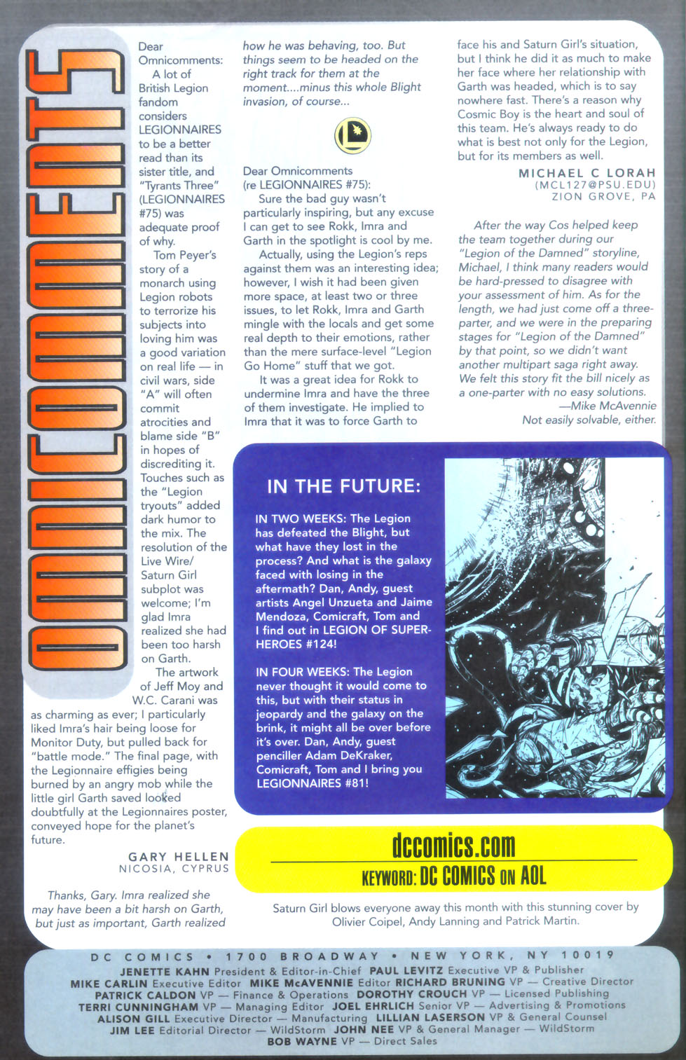 Read online Legionnaires comic -  Issue #80 - 23