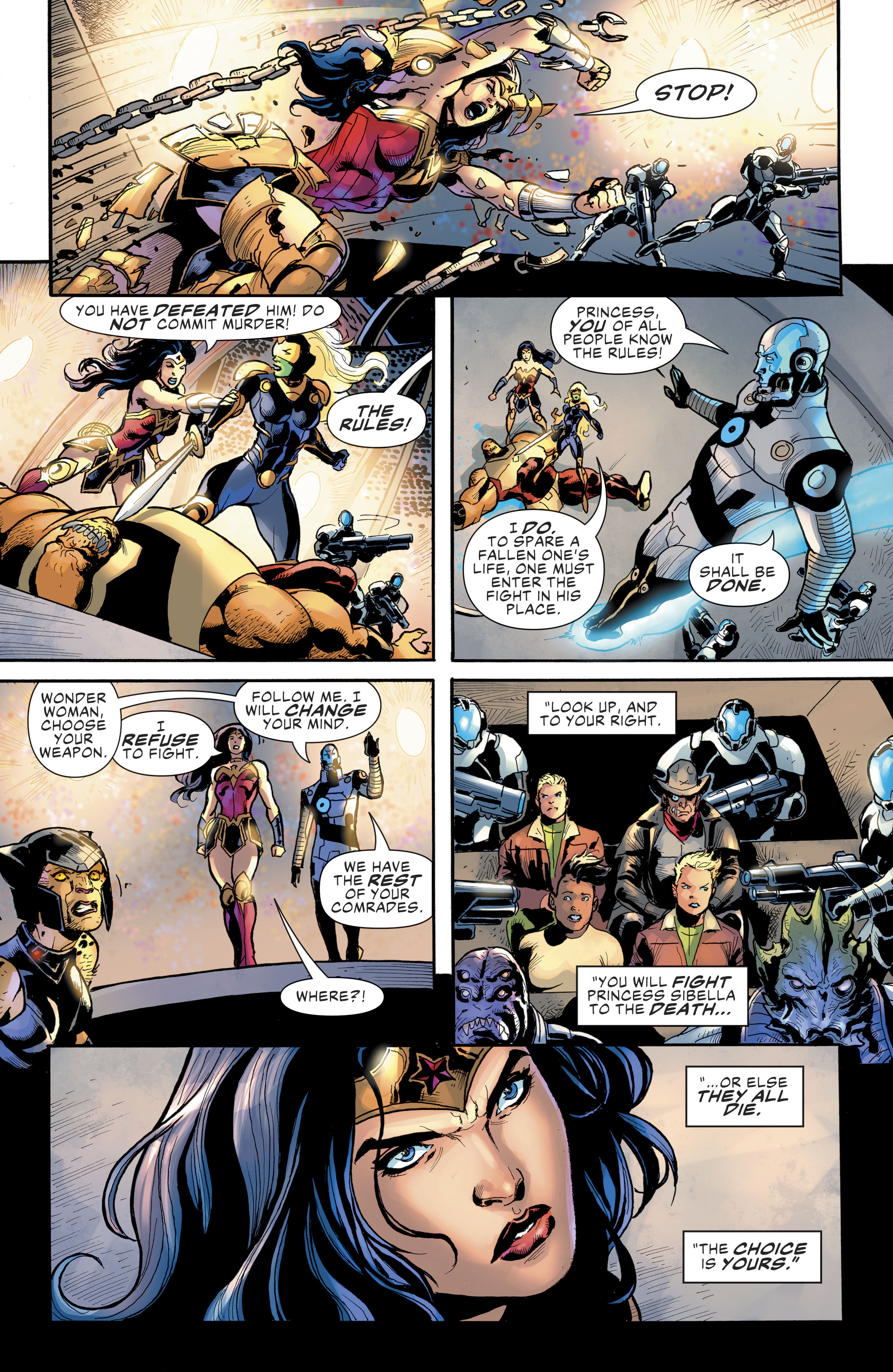 Read online Wonder Woman: Come Back To Me comic -  Issue #5 - 13