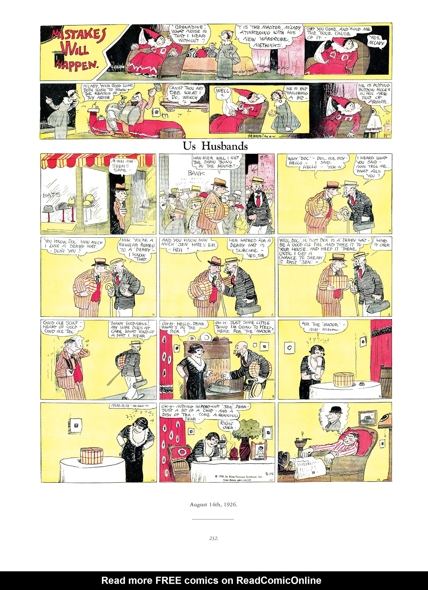 Read online Krazy & Ignatz comic -  Issue # TPB 3 - 232