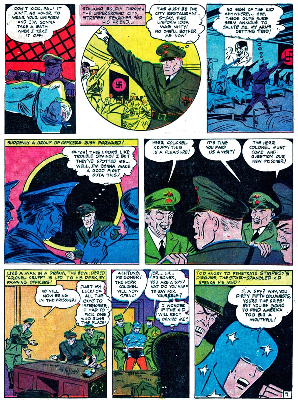 Read online Star Spangled Comics comic -  Issue #17 - 23