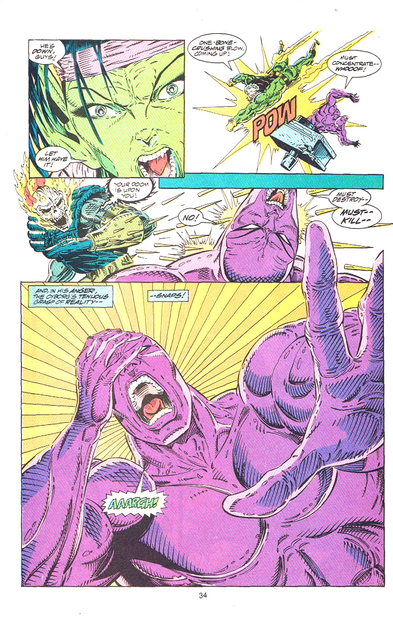Read online Guardians of the Galaxy (1990) comic -  Issue # _Annual 2 - 34
