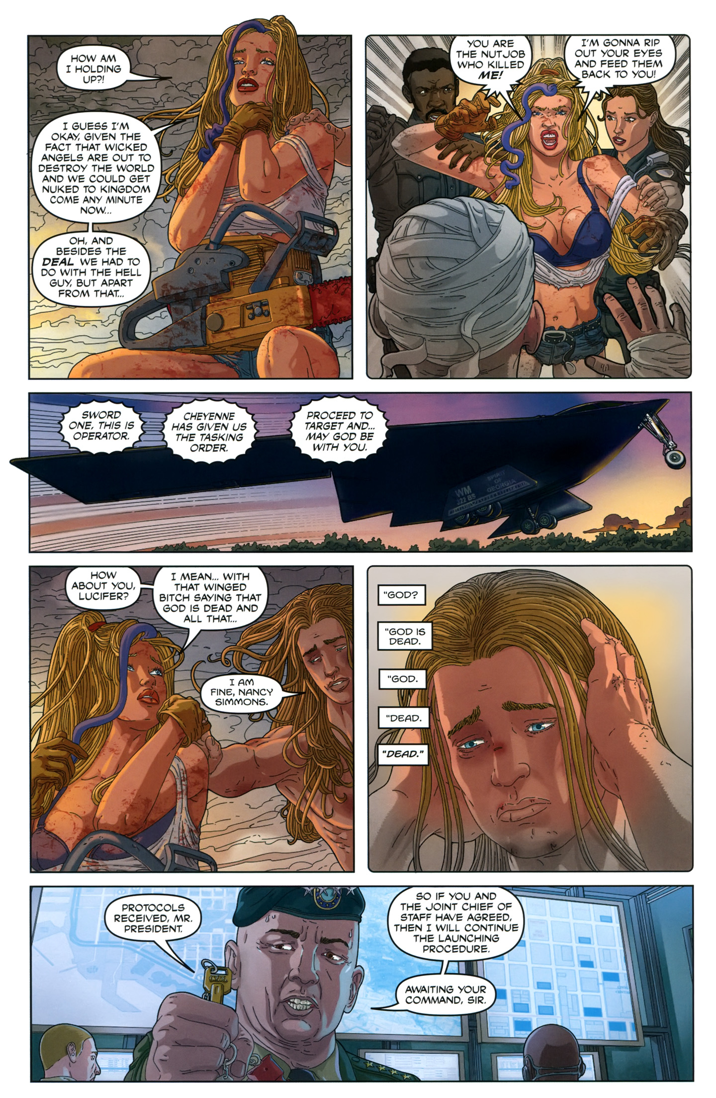 Read online Nancy in Hell On Earth comic -  Issue #3 - 3