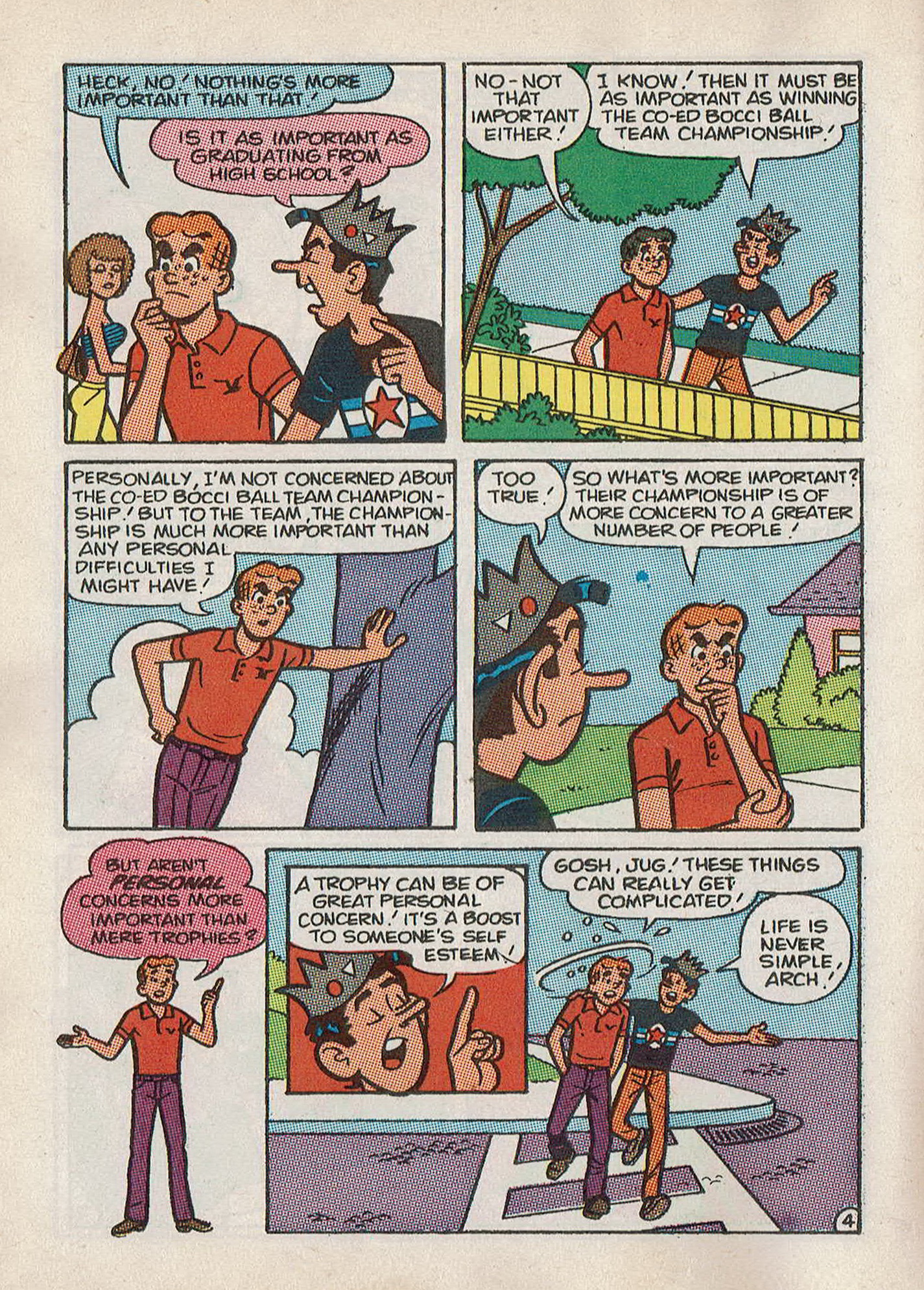 Read online Jughead Jones Comics Digest comic -  Issue #60 - 112