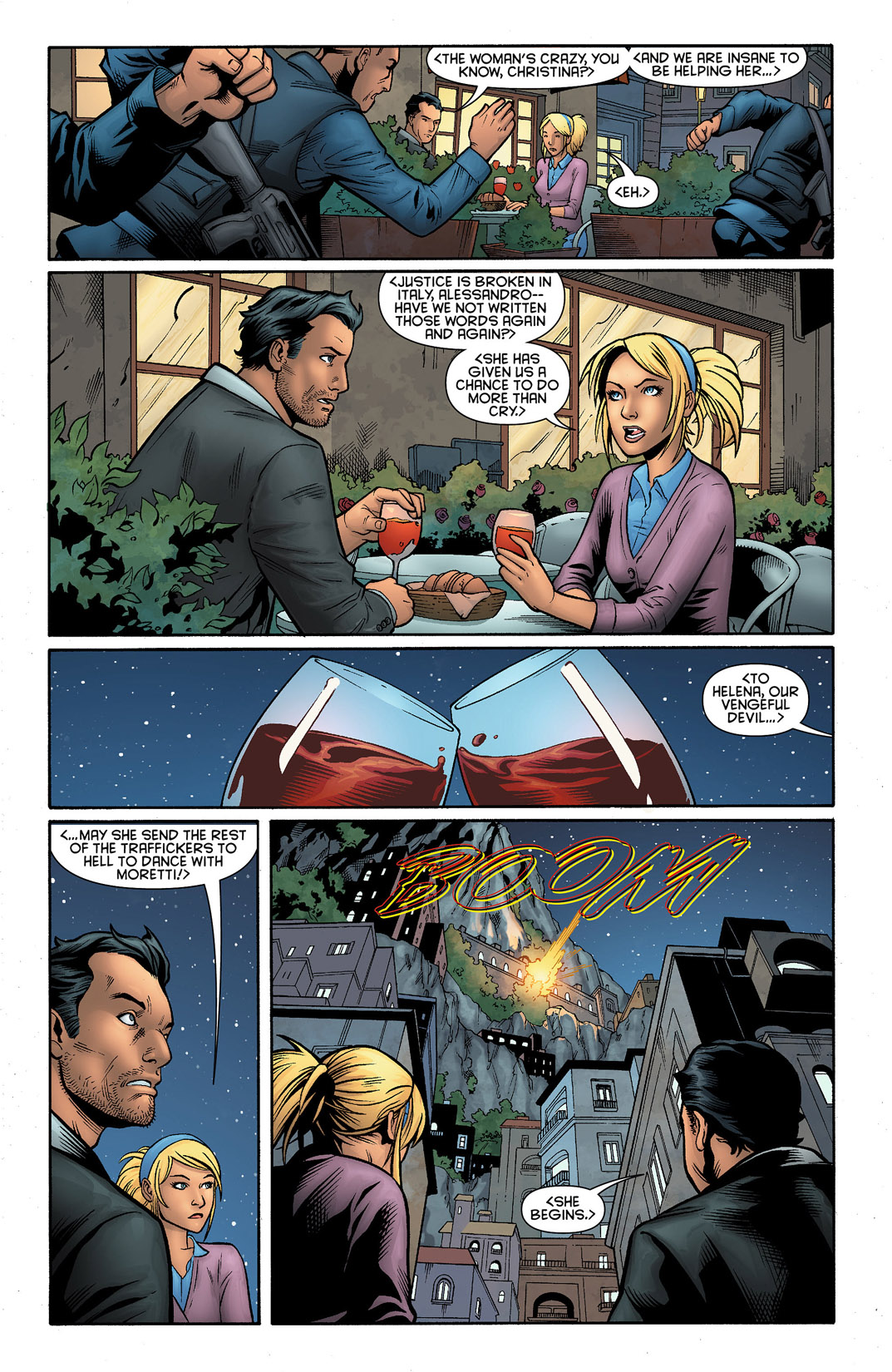 Read online Huntress comic -  Issue #5 - 7