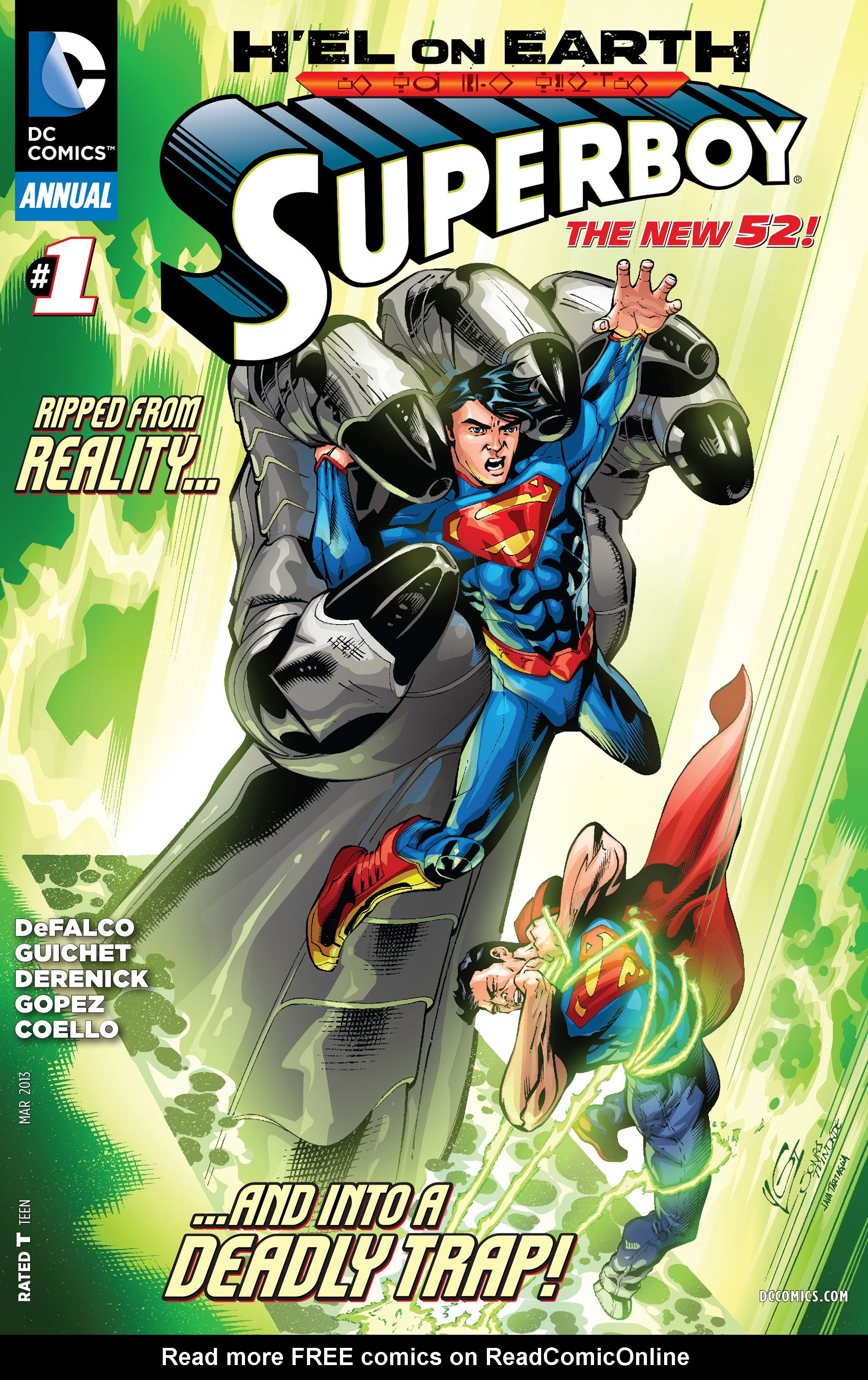 Read online Superboy (2012) comic -  Issue # Annual 1 - 1