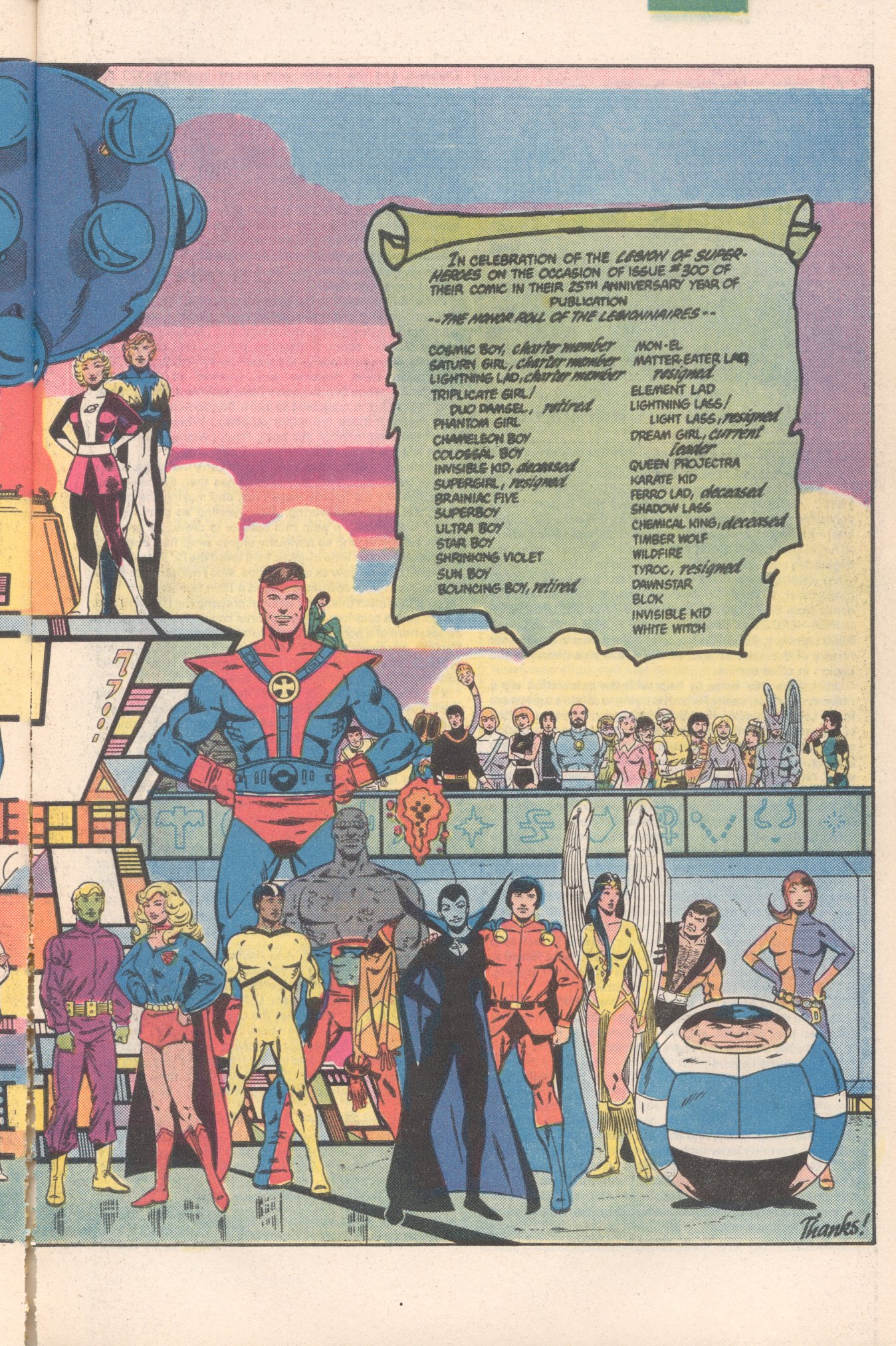 Read online Legion of Super-Heroes (1980) comic -  Issue #300 - 57