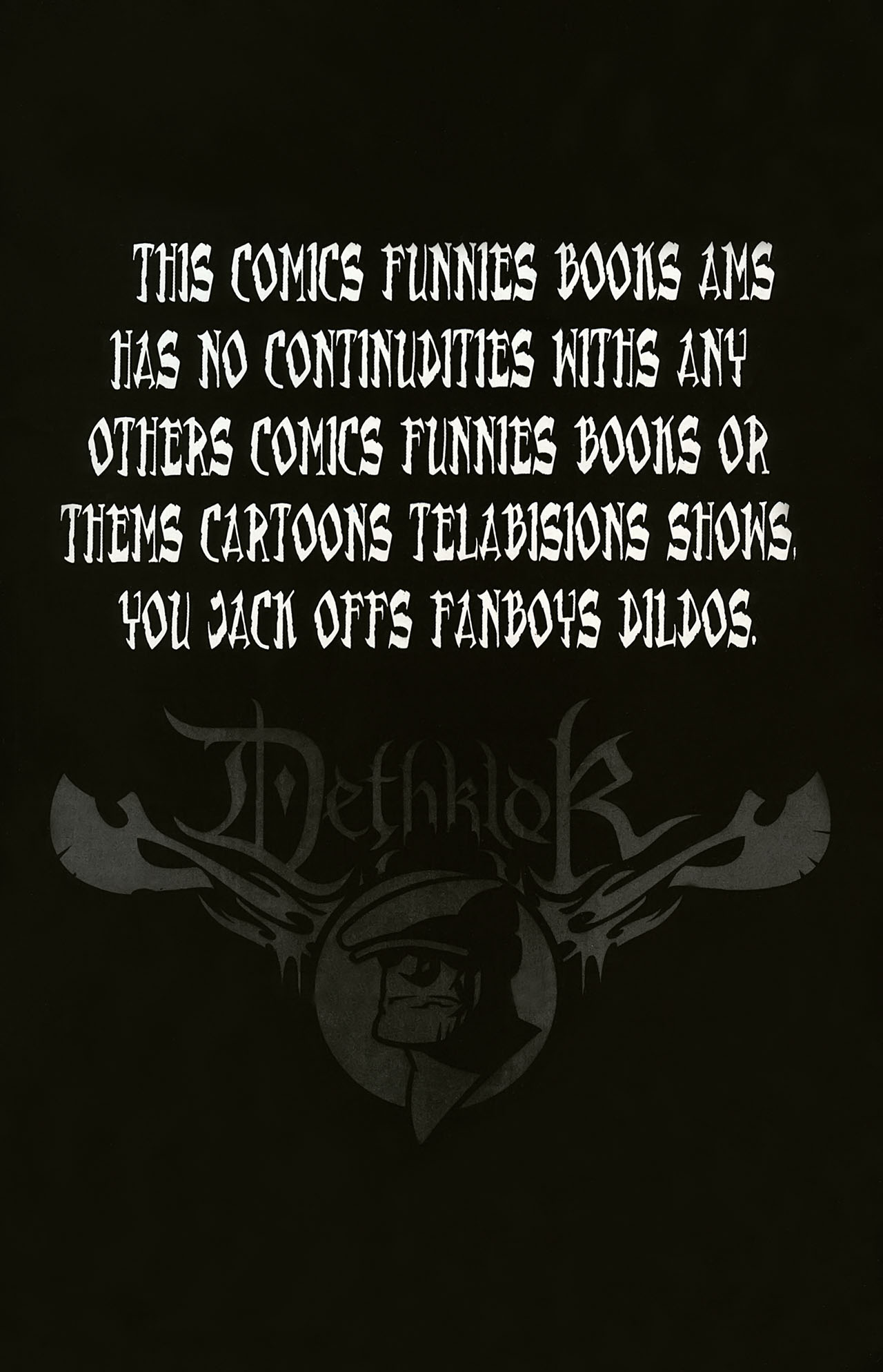Read online Dethklok versus The Goon comic -  Issue # Full - 4