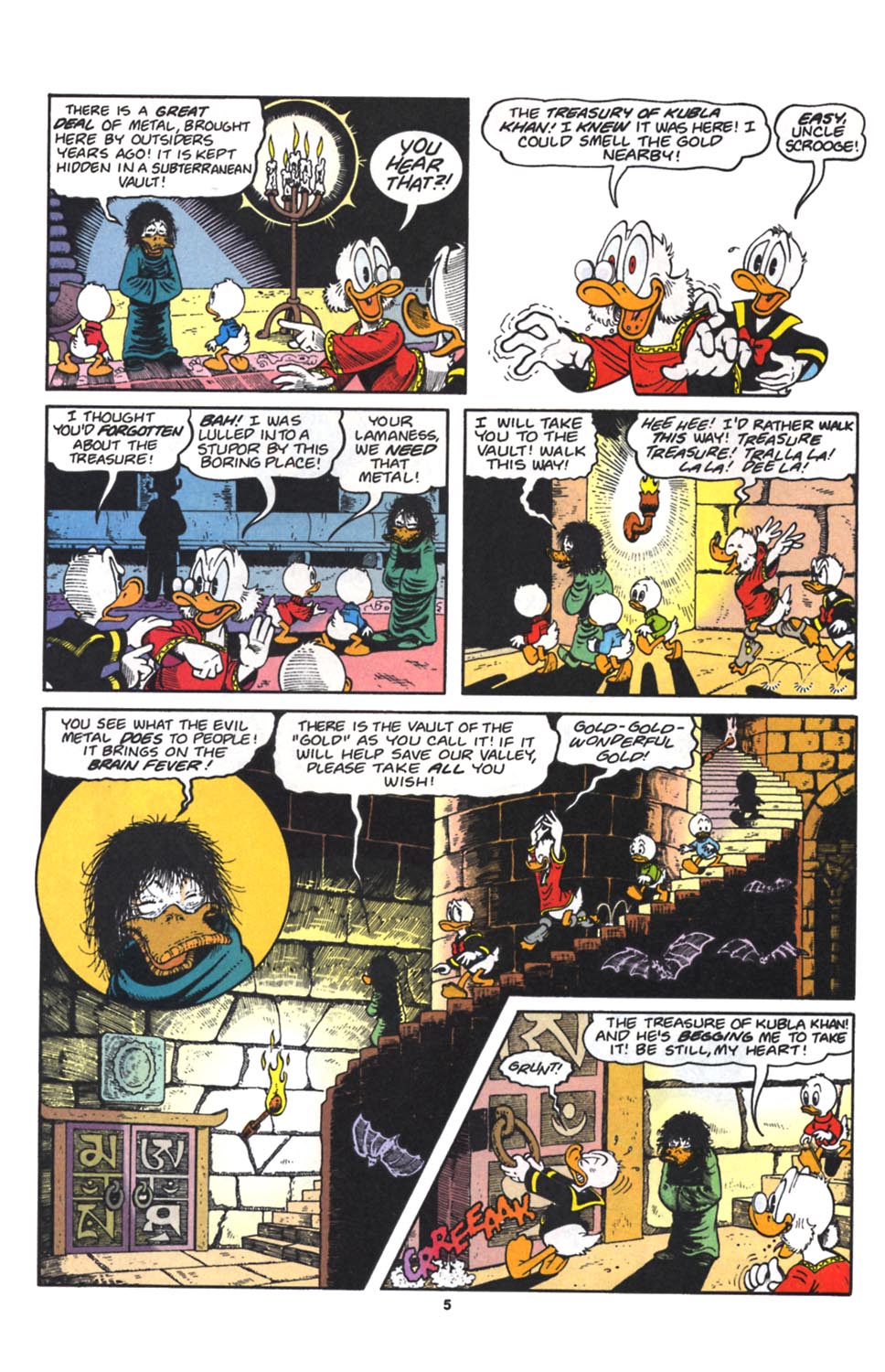 Read online Uncle Scrooge (1953) comic -  Issue #262 - 6