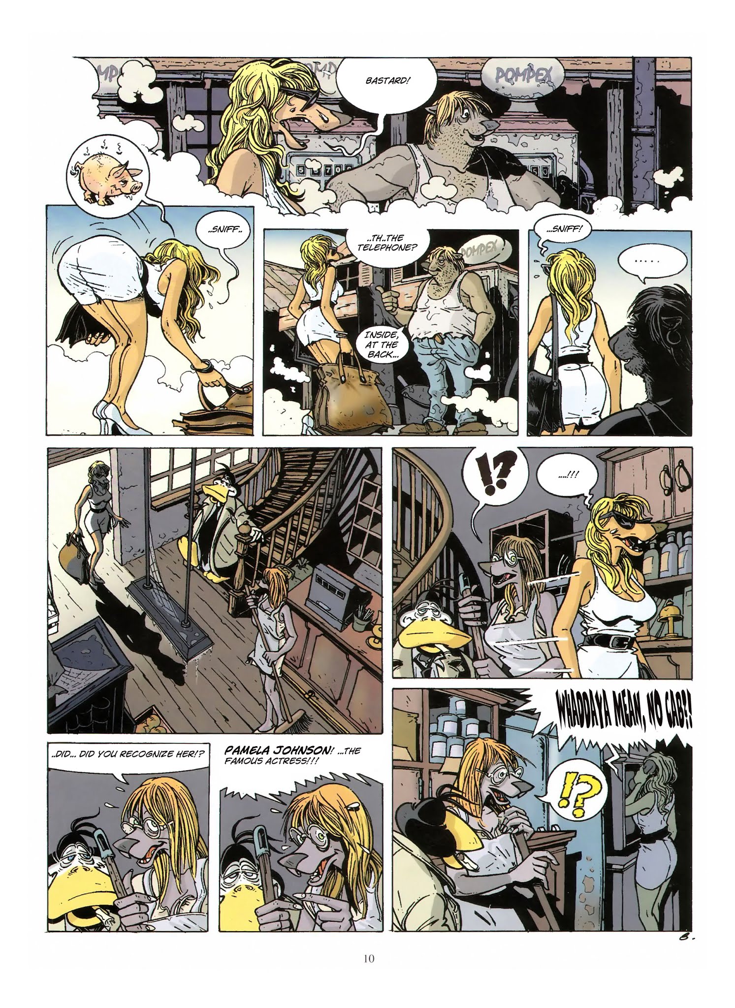 Read online Une enquête de l'inspecteur Canardo comic -  Issue #10 - 11