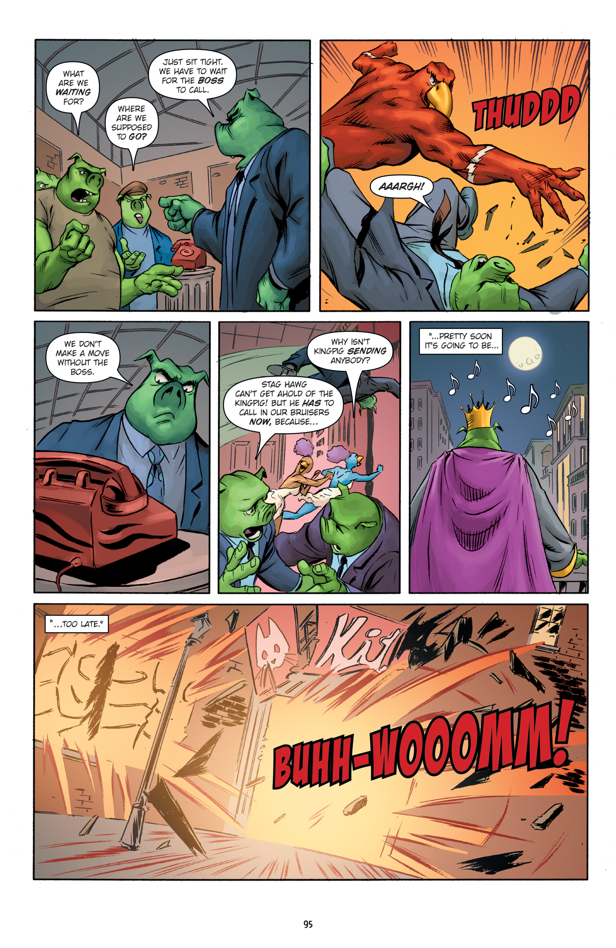 Read online Super Angry Birds comic -  Issue # TPB - 95