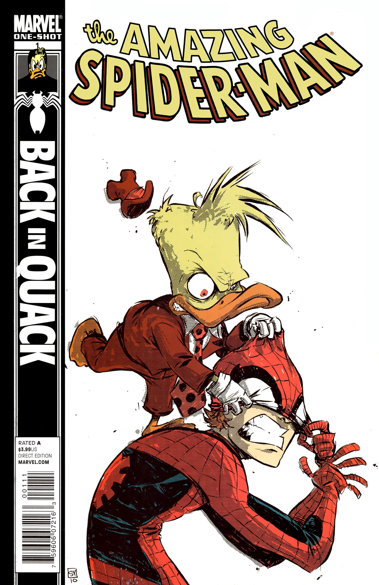 Read online The Amazing Spider-Man: Back in Quack comic -  Issue # Full - 1