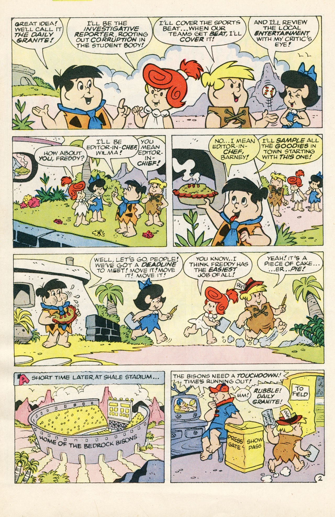 Read online The Flintstone Kids comic -  Issue #5 - 16