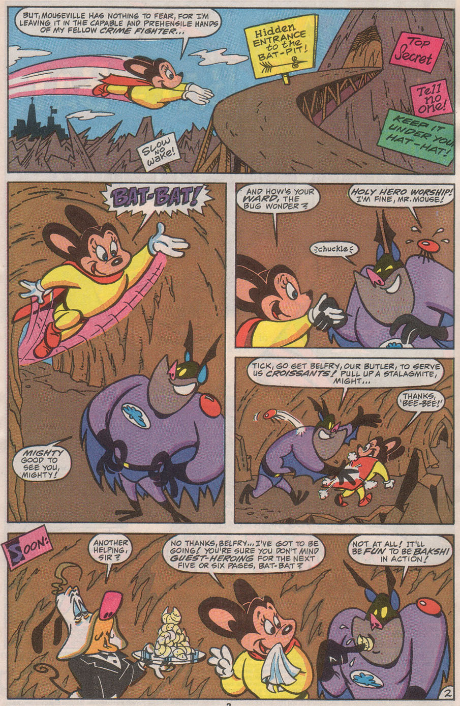Read online Mighty Mouse comic -  Issue #3 - 4