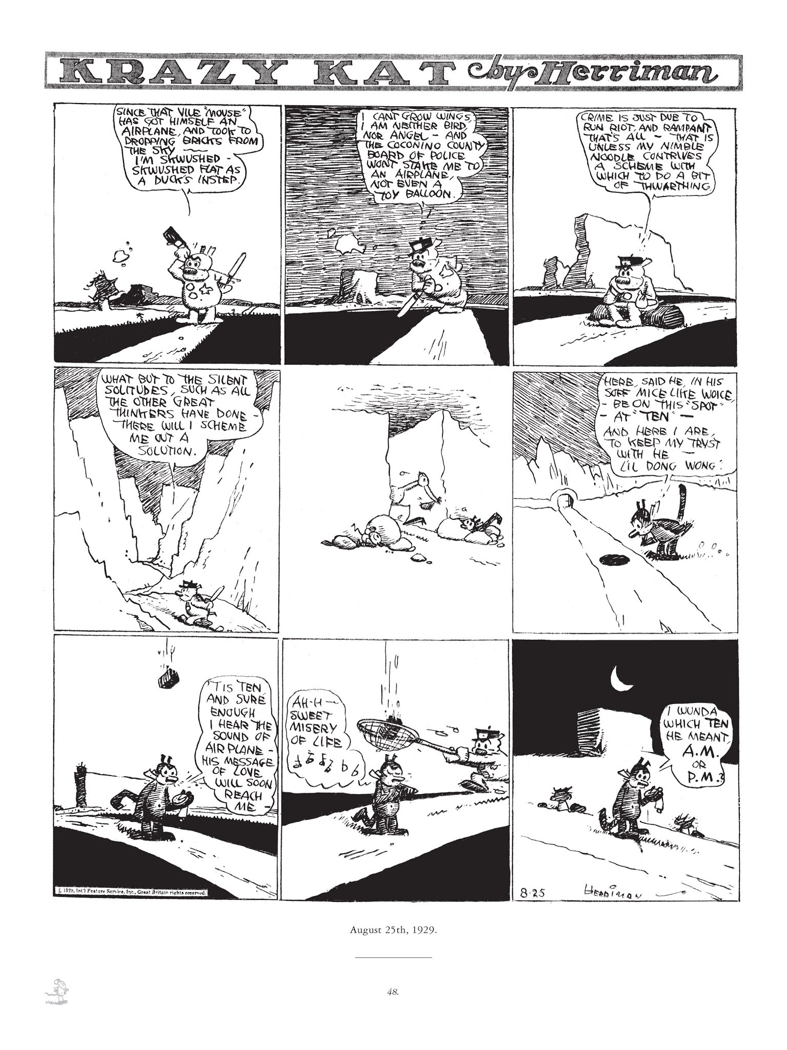 Read online Krazy & Ignatz comic -  Issue # TPB 6 - 46