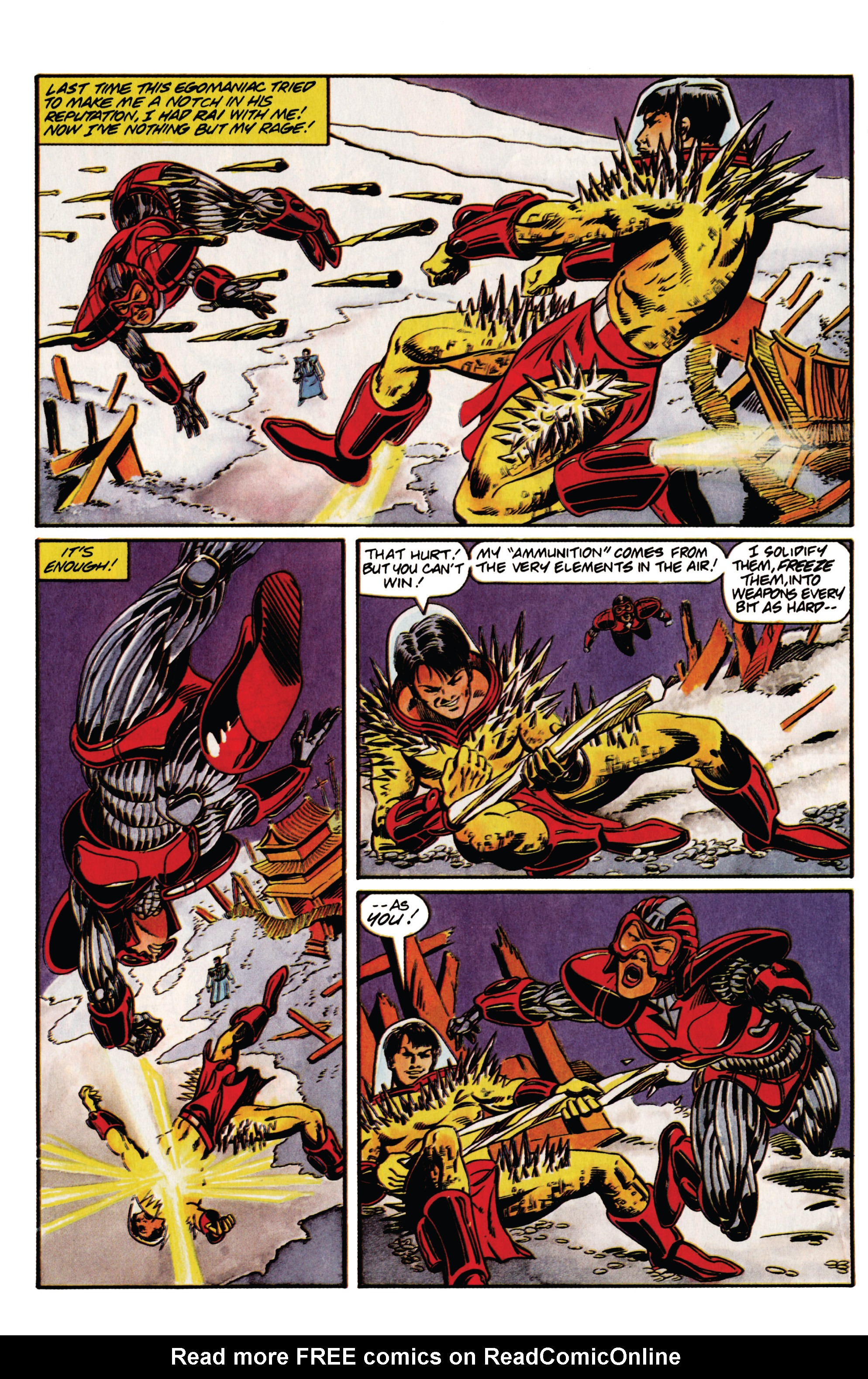 Read online Rai (1992) comic -  Issue #8 - 18