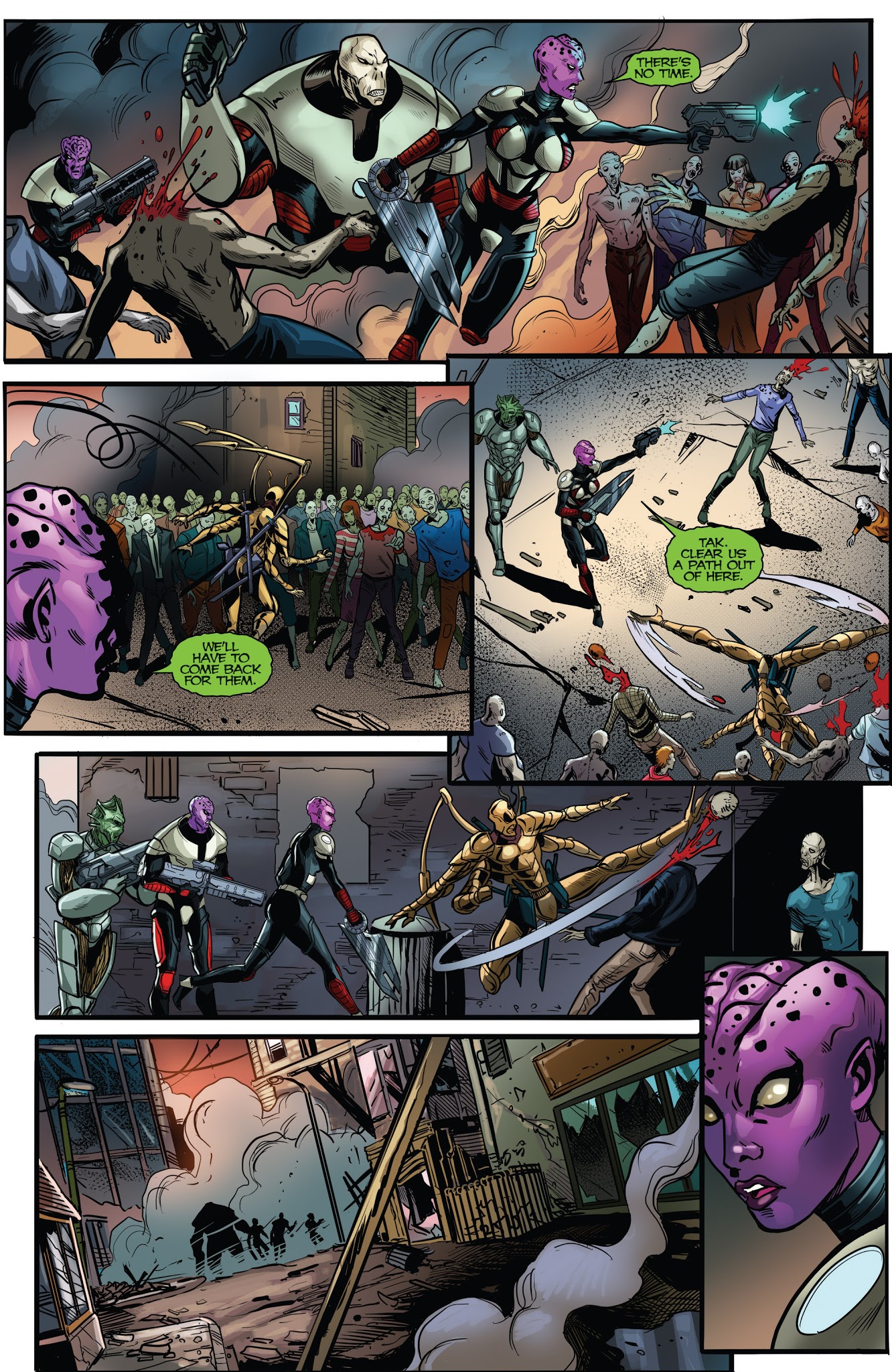 Read online Aliens vs. Zombies comic -  Issue #2 - 8