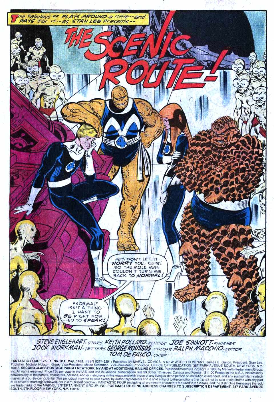 Read online Fantastic Four (1961) comic -  Issue #314 - 3