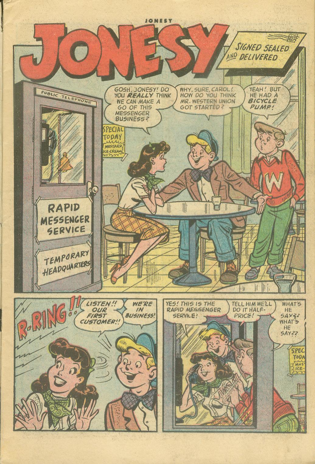 Read online Jonesy (1953) comic -  Issue #7 - 3