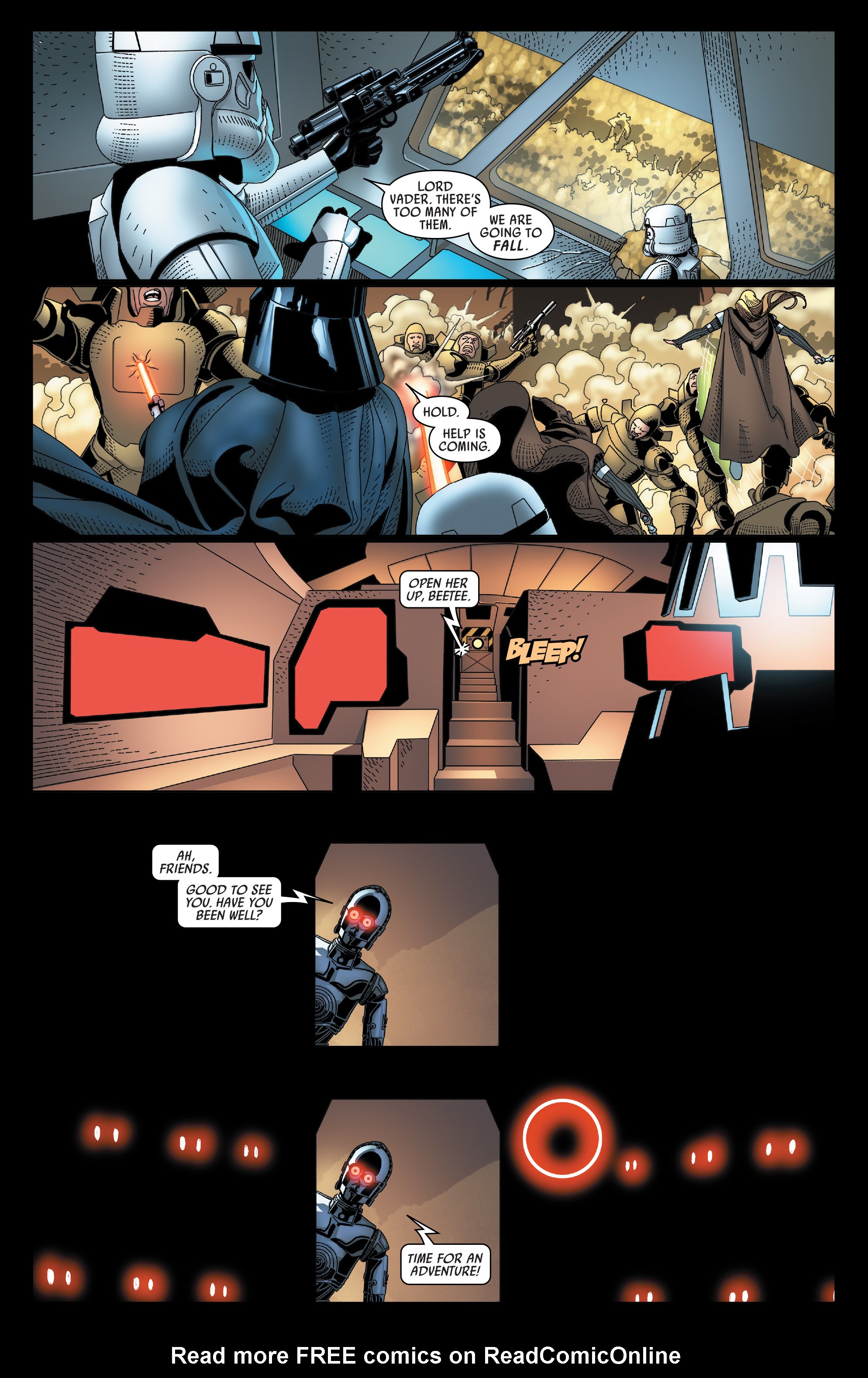 Read online Darth Vader comic -  Issue #18 - 10