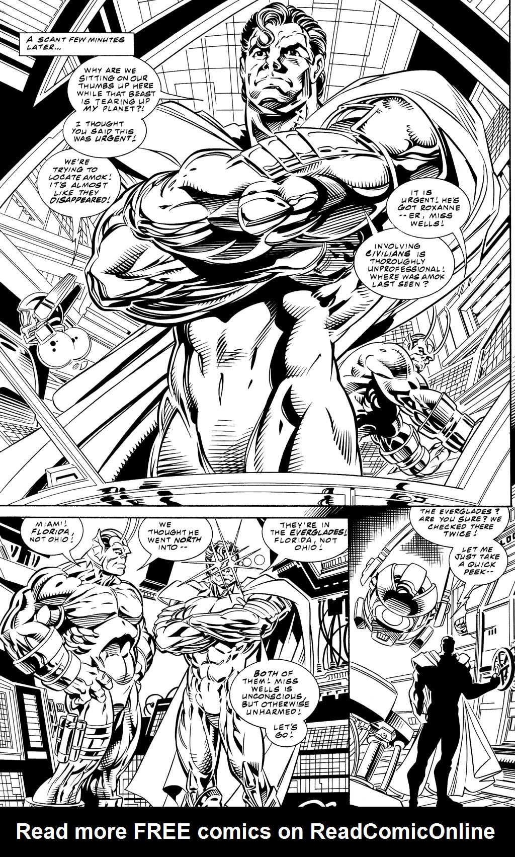 Read online Vanguard: Strange Visitors comic -  Issue #3 - 18