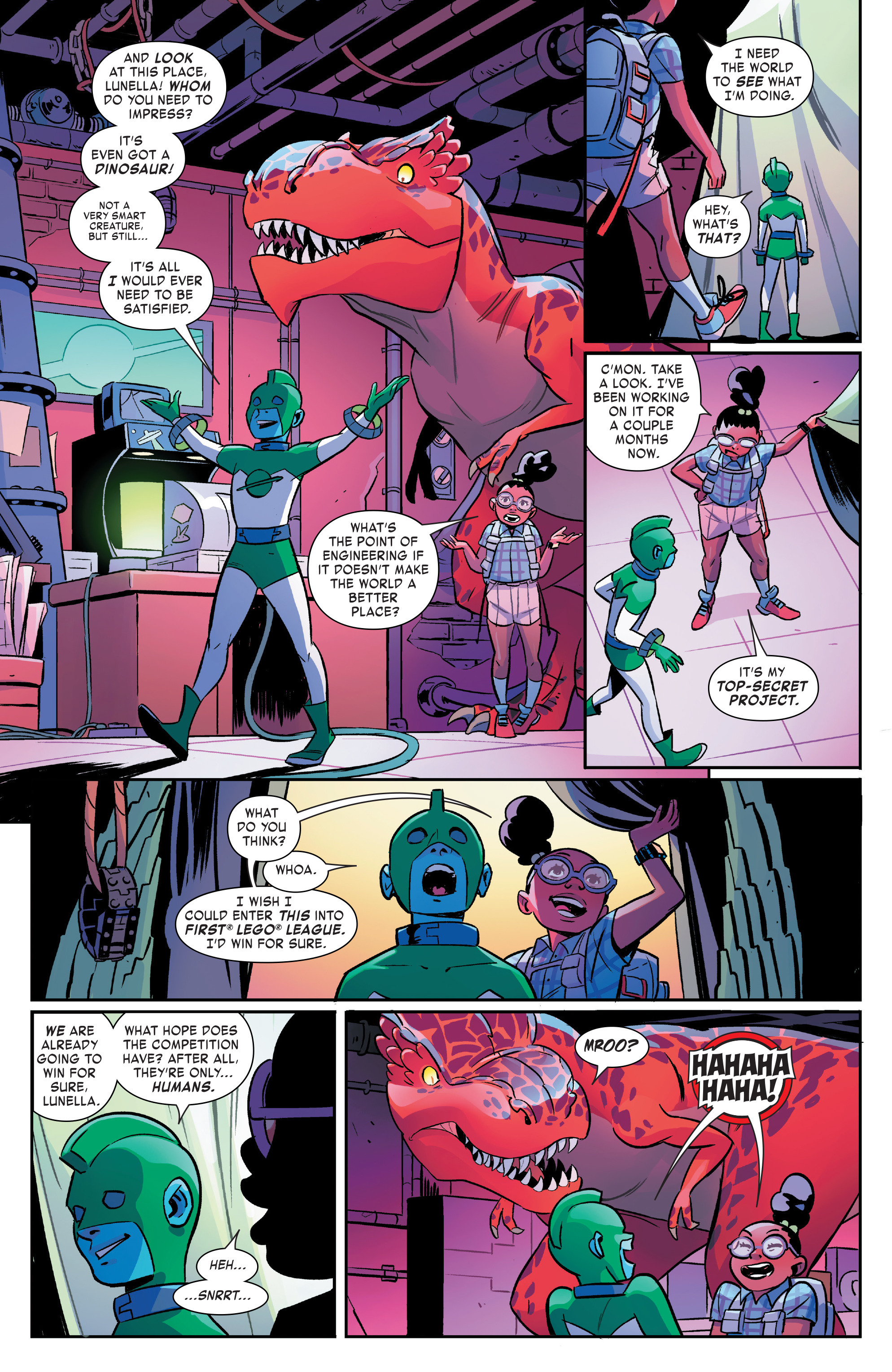 Read online Moon Girl And Devil Dinosaur comic -  Issue #12 - 8