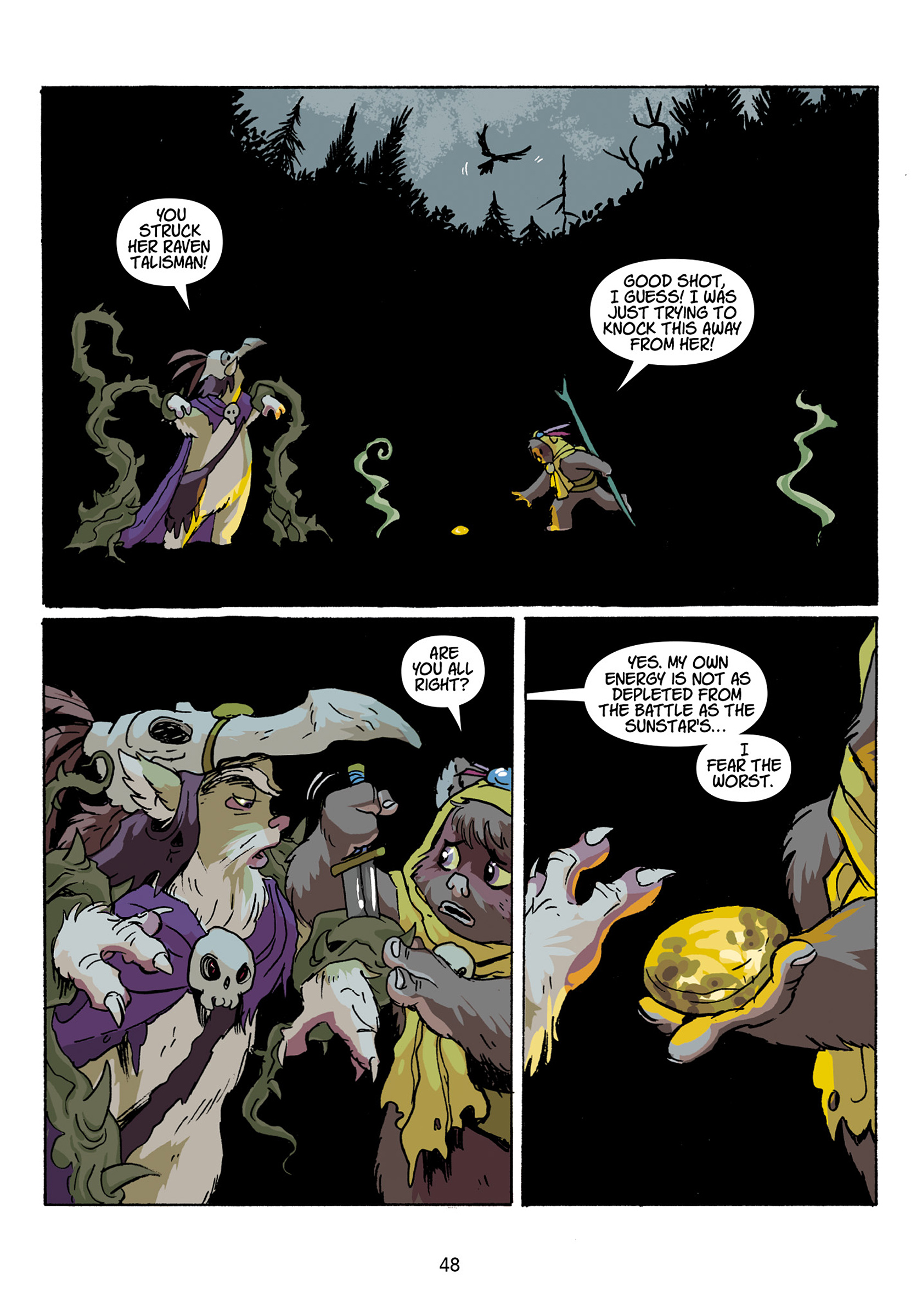 Read online Star Wars: Ewoks - Shadows of Endor comic -  Issue # TPB - 49