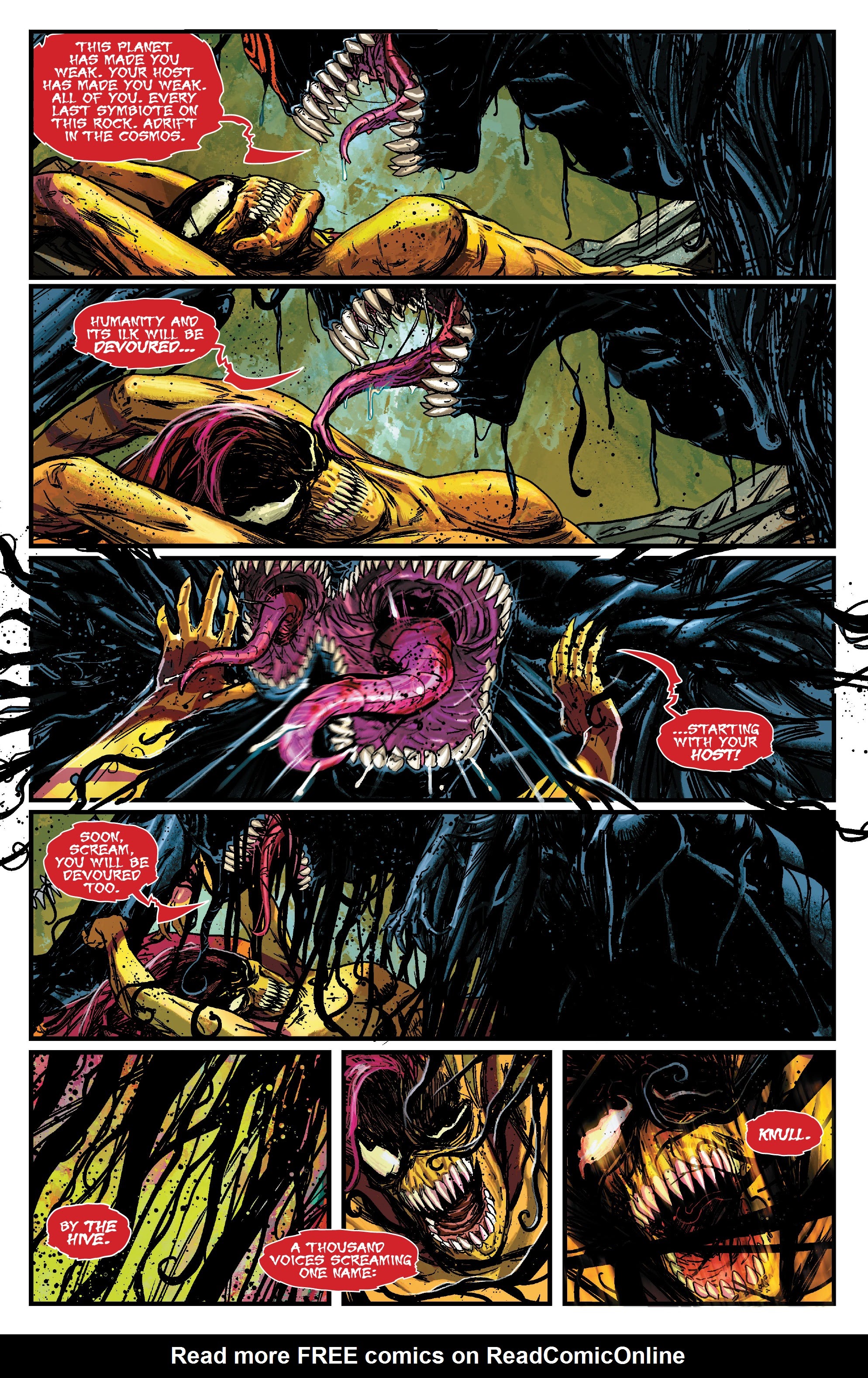 Read online King In Black: Planet Of The Symbiotes comic -  Issue #1 - 8