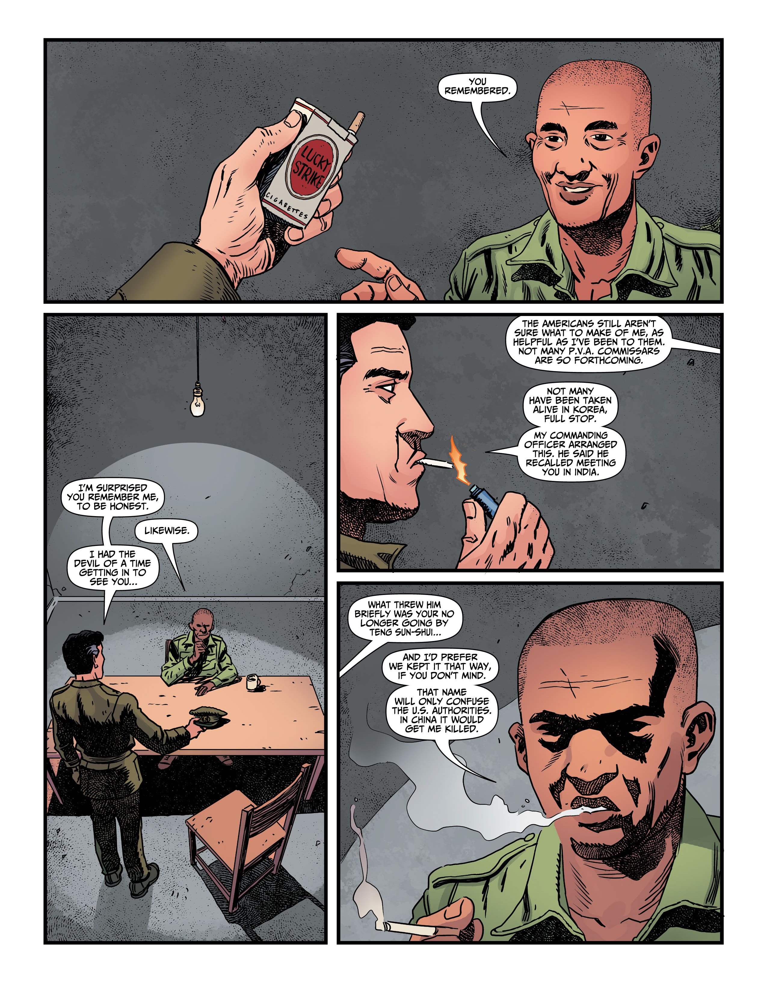 Read online Lion and the Eagle comic -  Issue #4 - 29